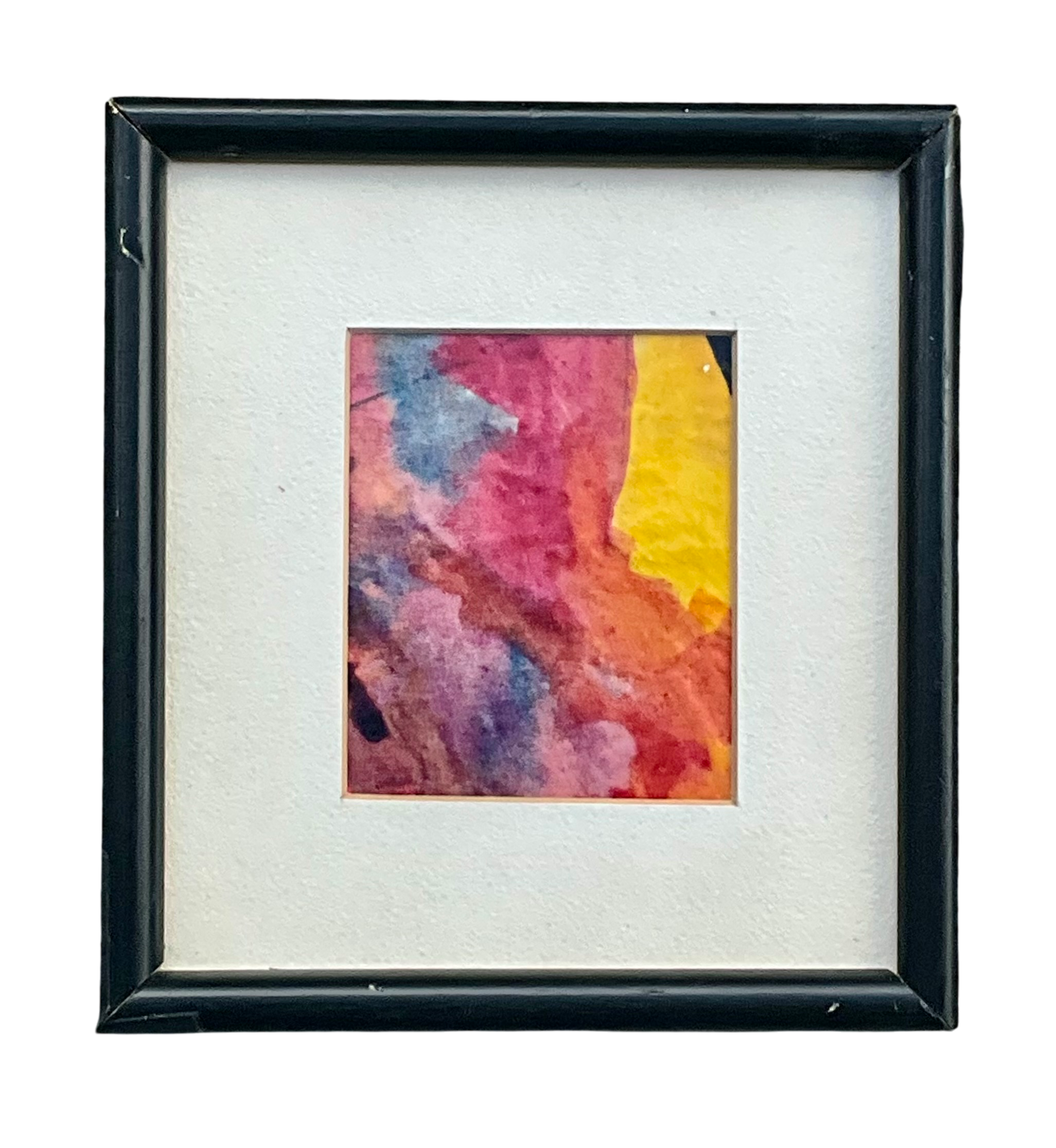 Vintage Boho Original Watercolor on Paper