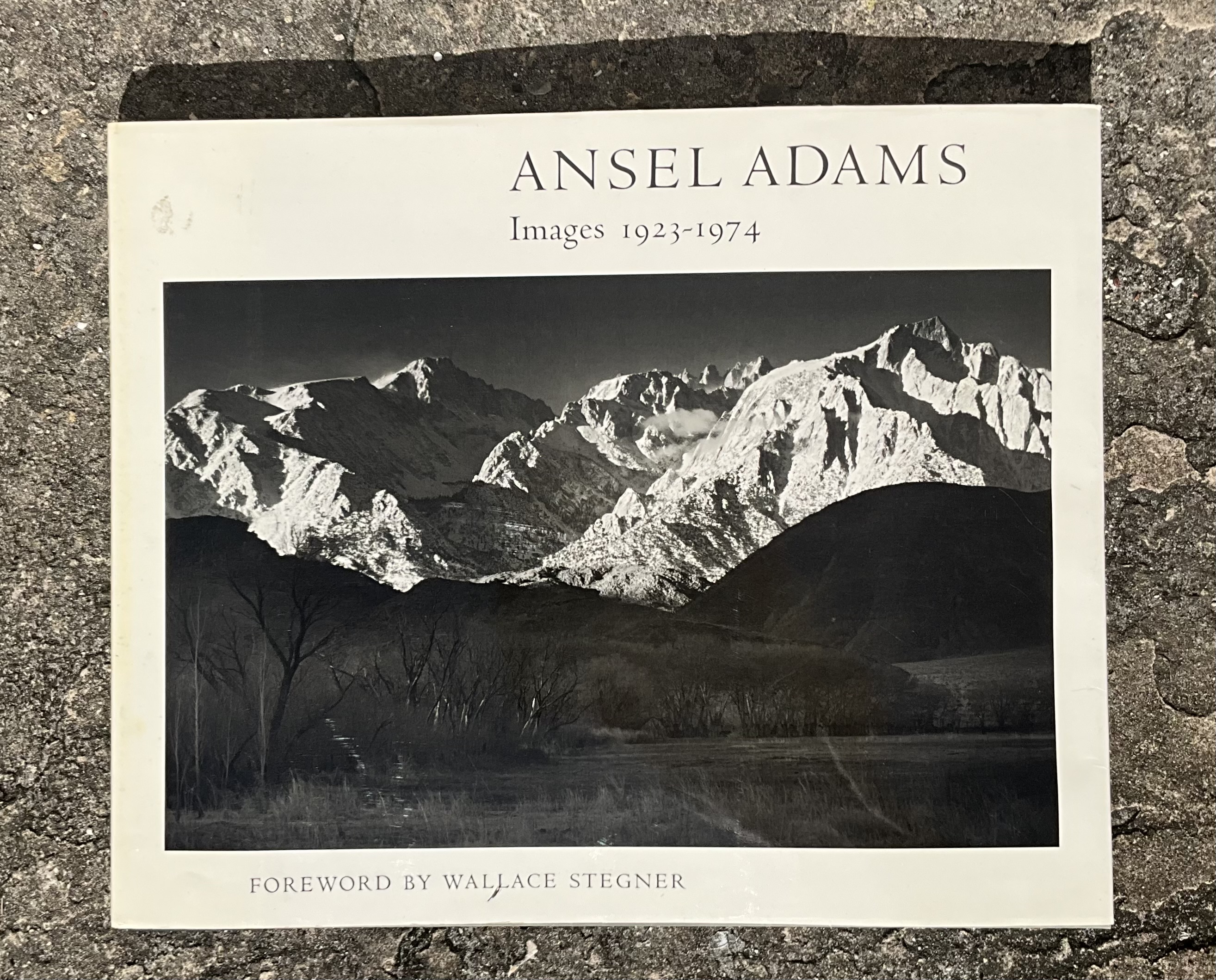 Vintage Ansel Adams Images 1923-1974 Rare 1st Edition  - Side view