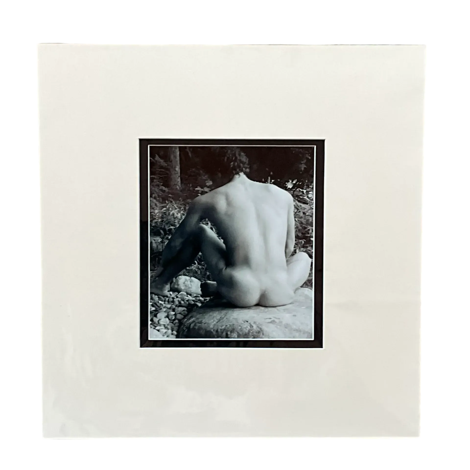 Vintage Boho Original Nude Photograph of Man