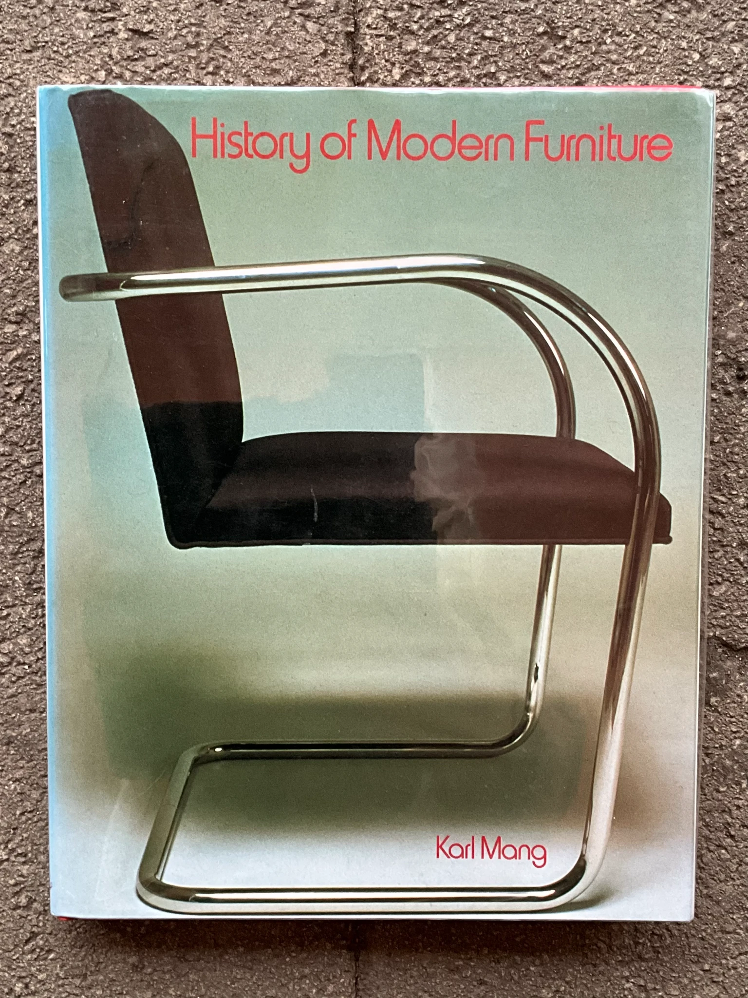 History of Modern Furniture  - Back view