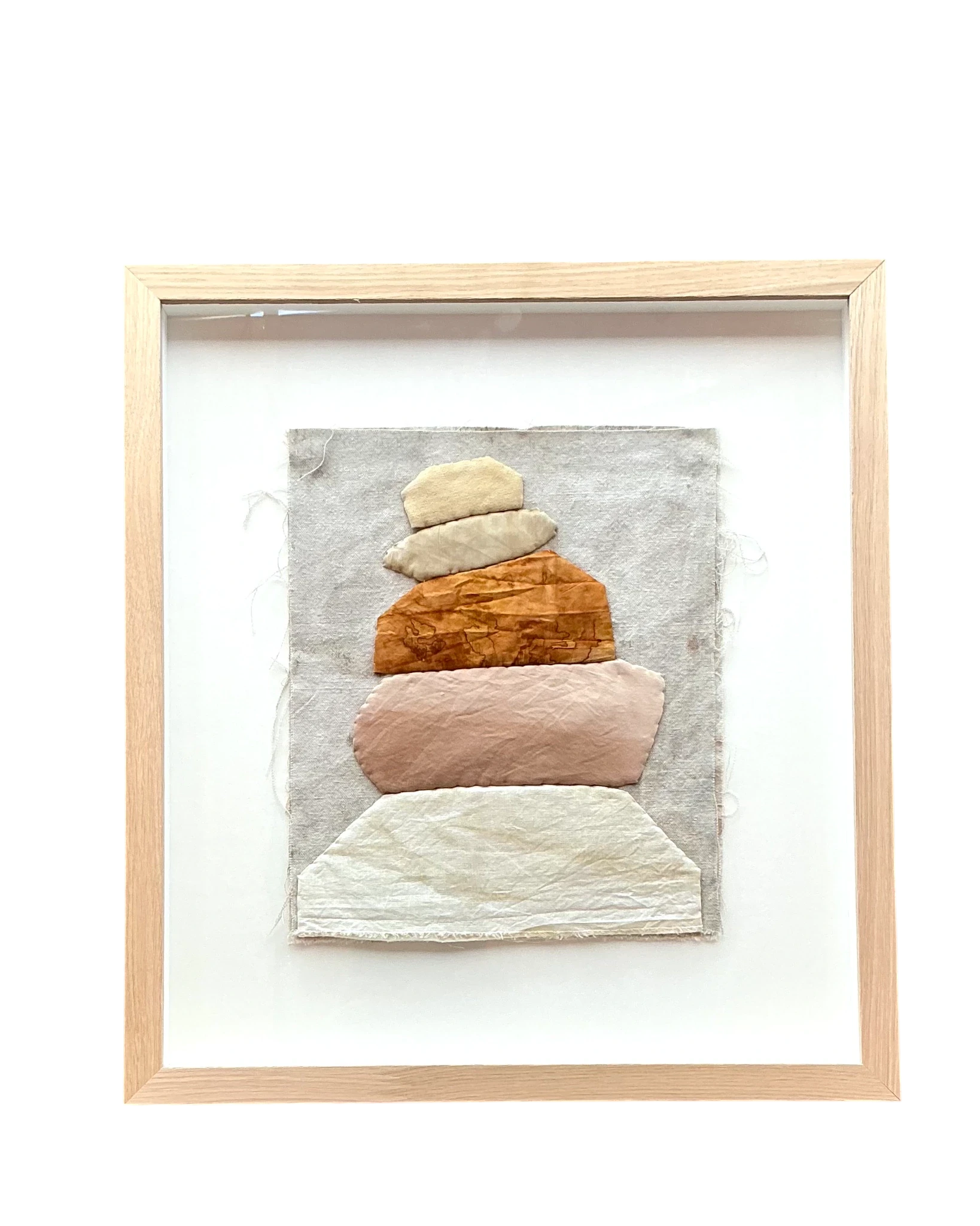 Vintage Boho Original Textile Art