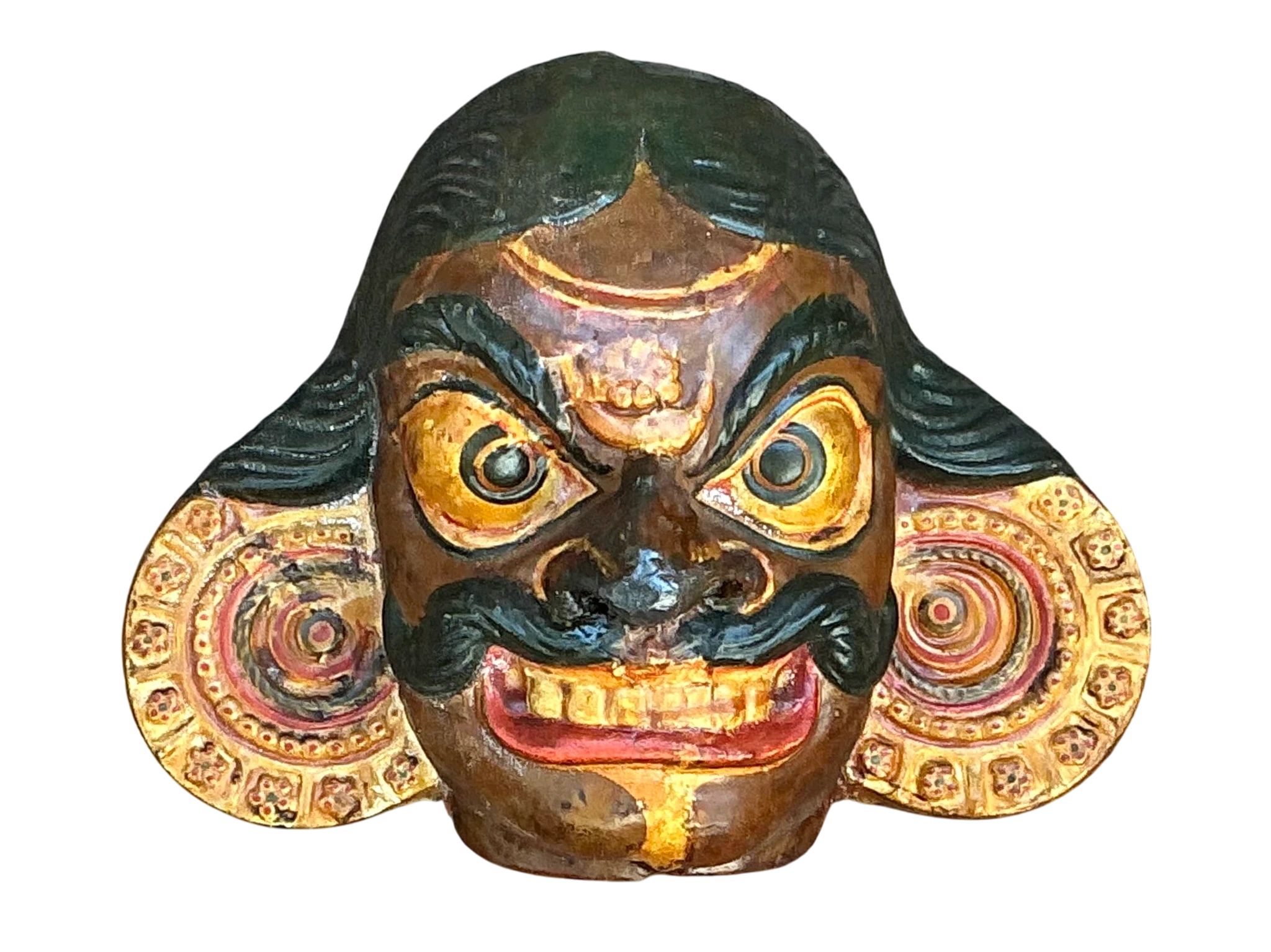 Vintage Boho Tribal Mask 