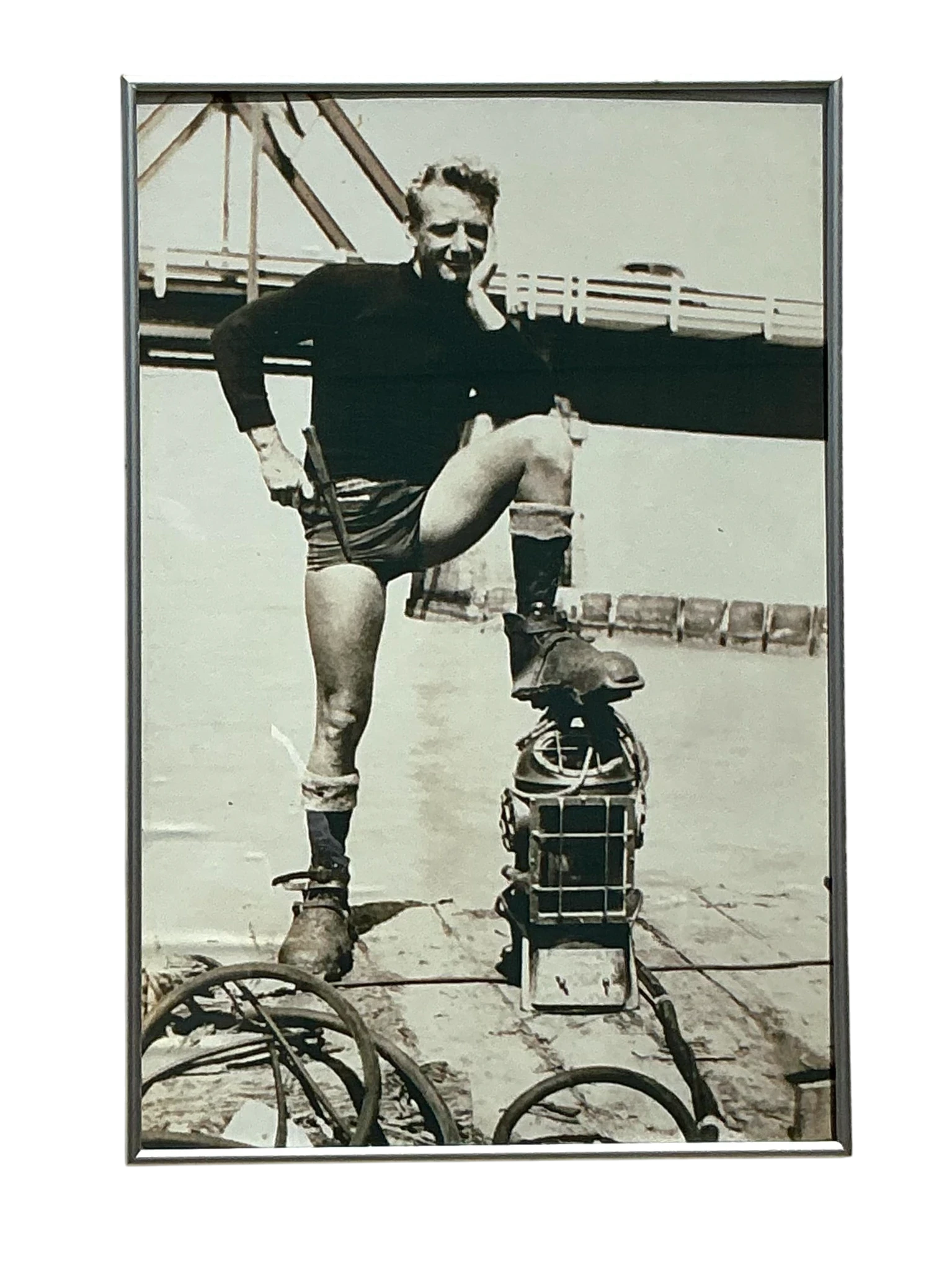Vintage Boho Original Photograph Of Sailor
