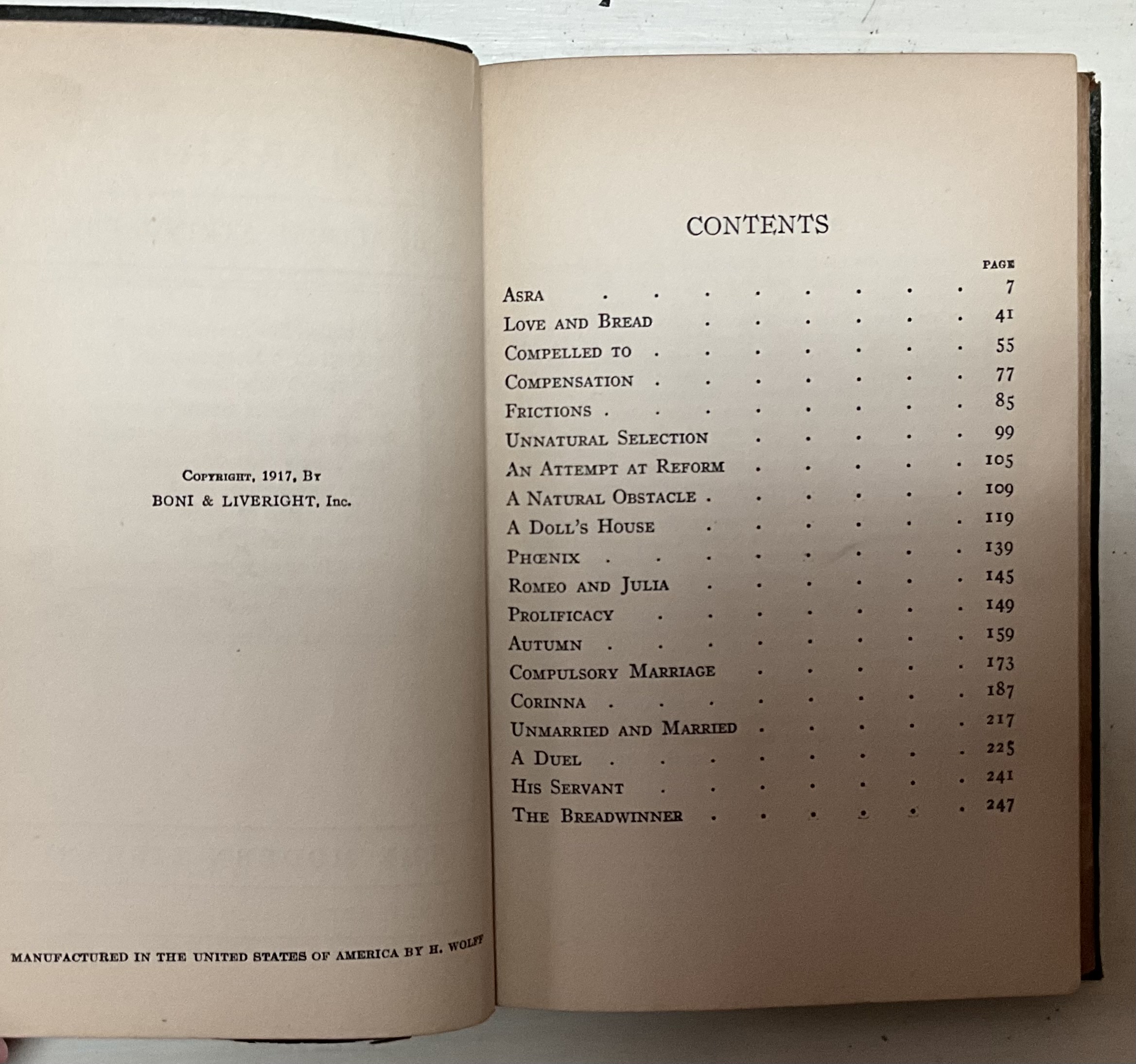Vintage Regency First Modern Library Edition of Married - Top view