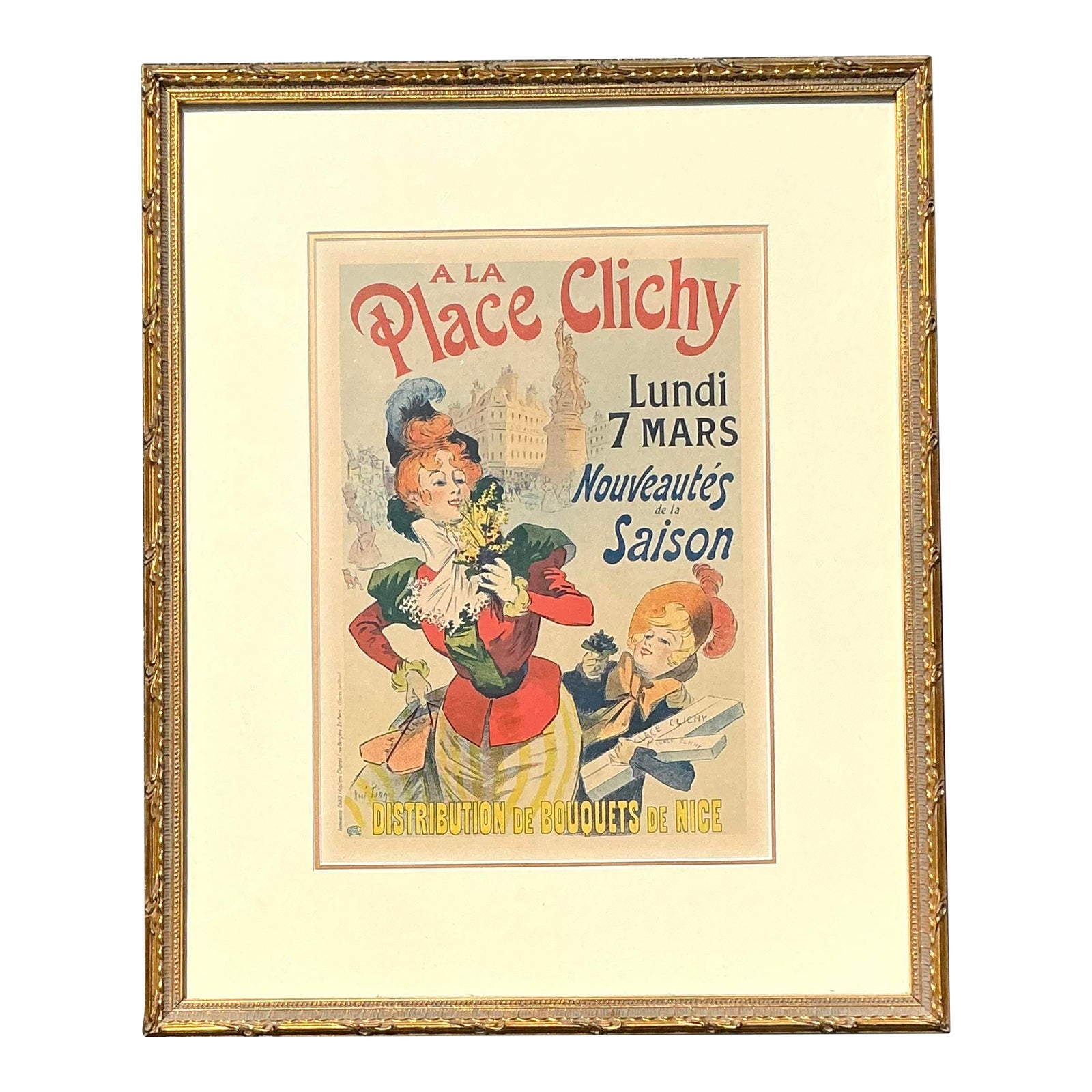 Vintage French Advertising Print