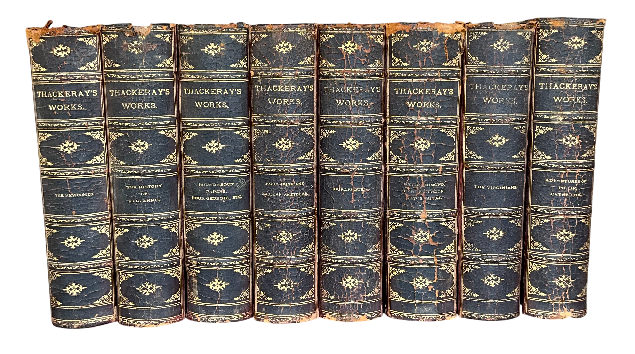 The Works of William Makepeace Thackeray – 8 Volume Set