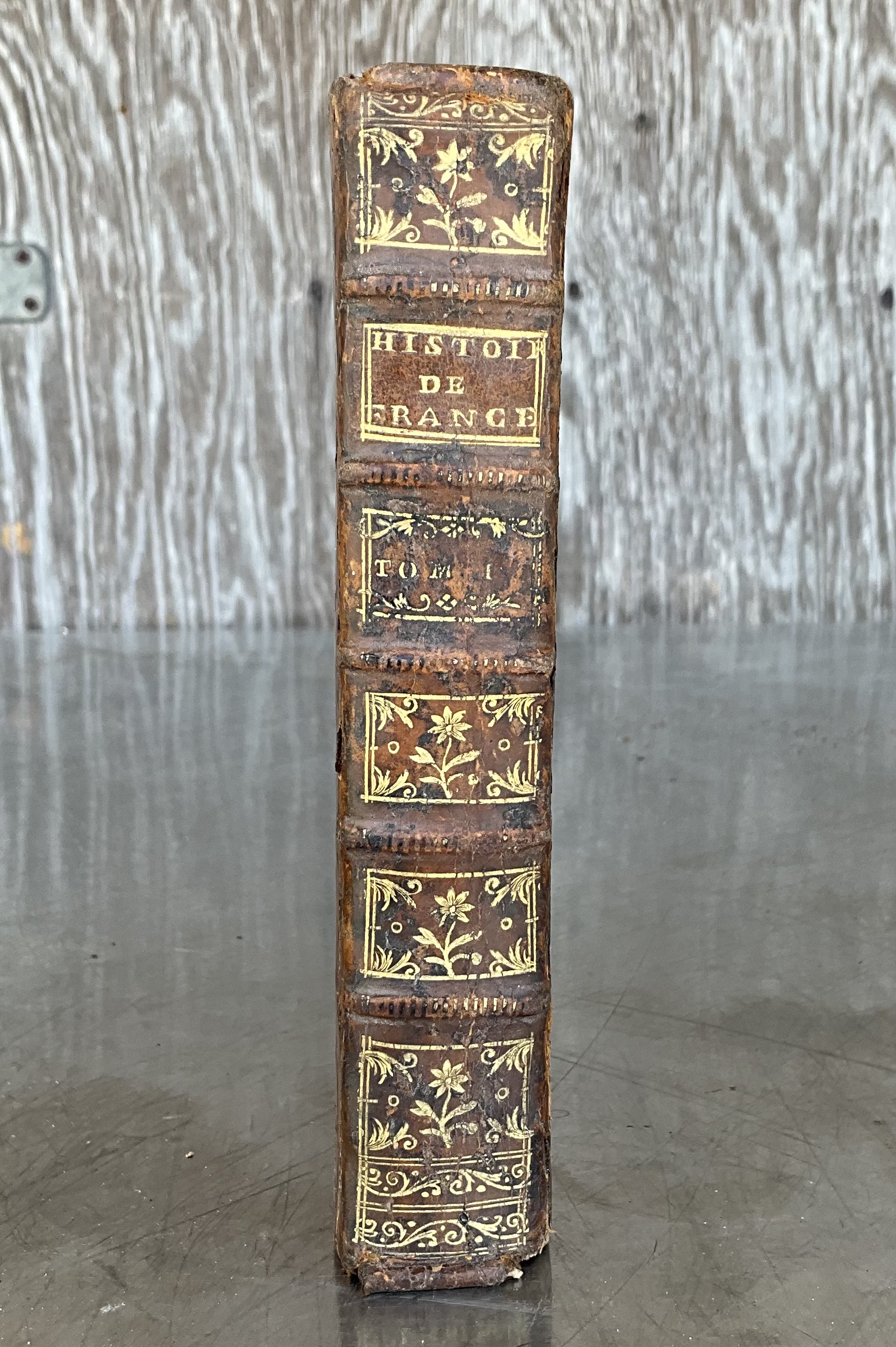 Vintage Histoire De France (1760s) - Detail view