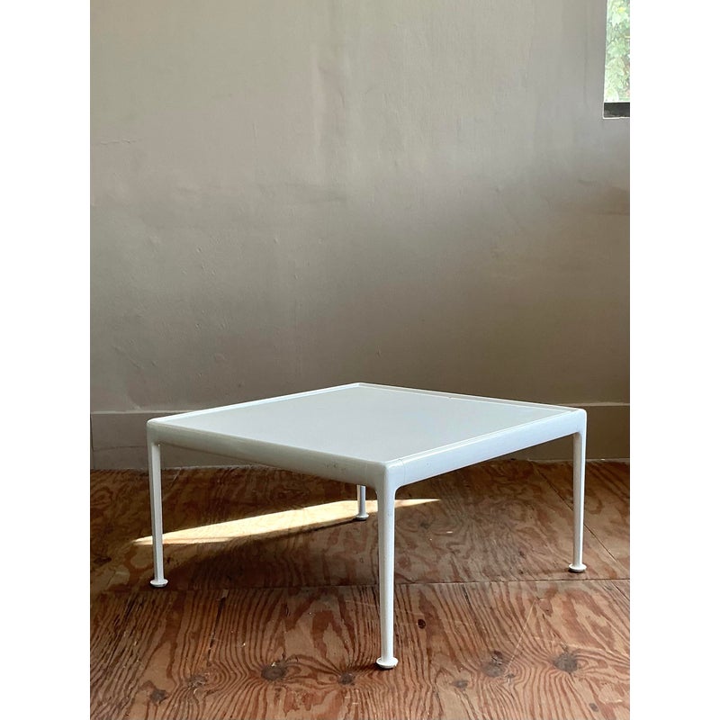 Vintage Mid-Century Modern Low Cocktail Table After Richard Schultz - Detail view