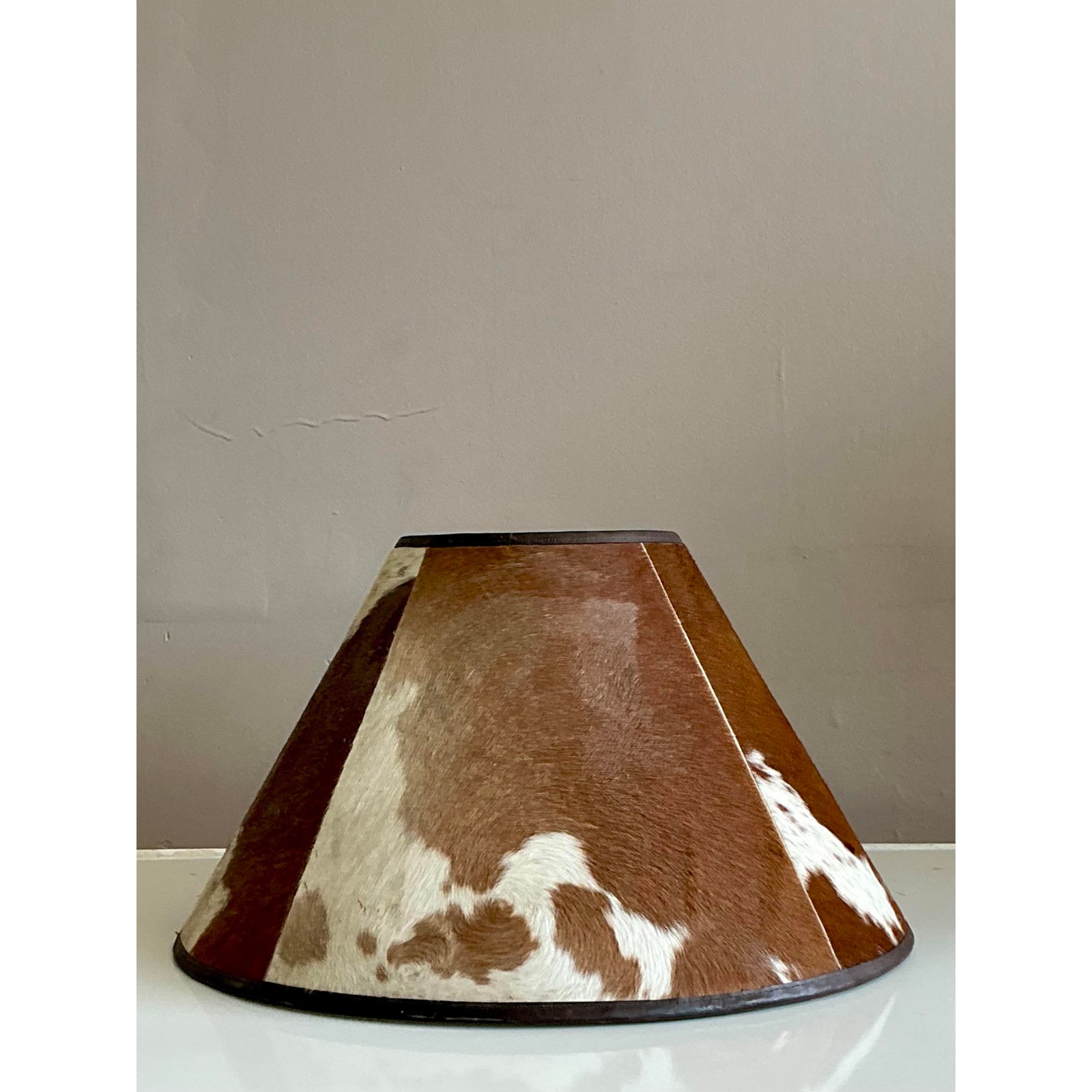 Vintage Boho Pony Lampsahde - Top view