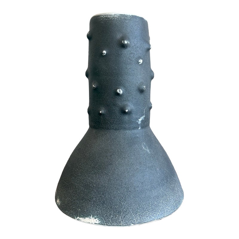 Vintage Boho Brutalist Studio Pottery Vase