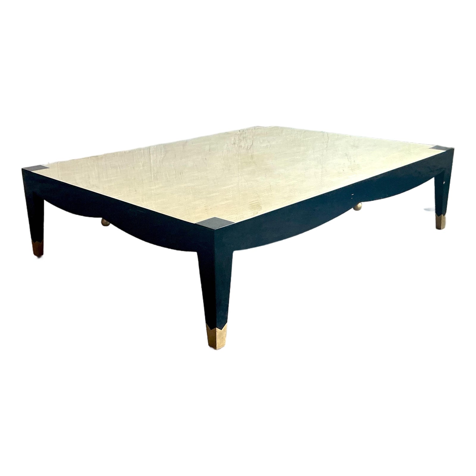 Vintage Boho Monumental Enrique Garcel Bone Coffee Table