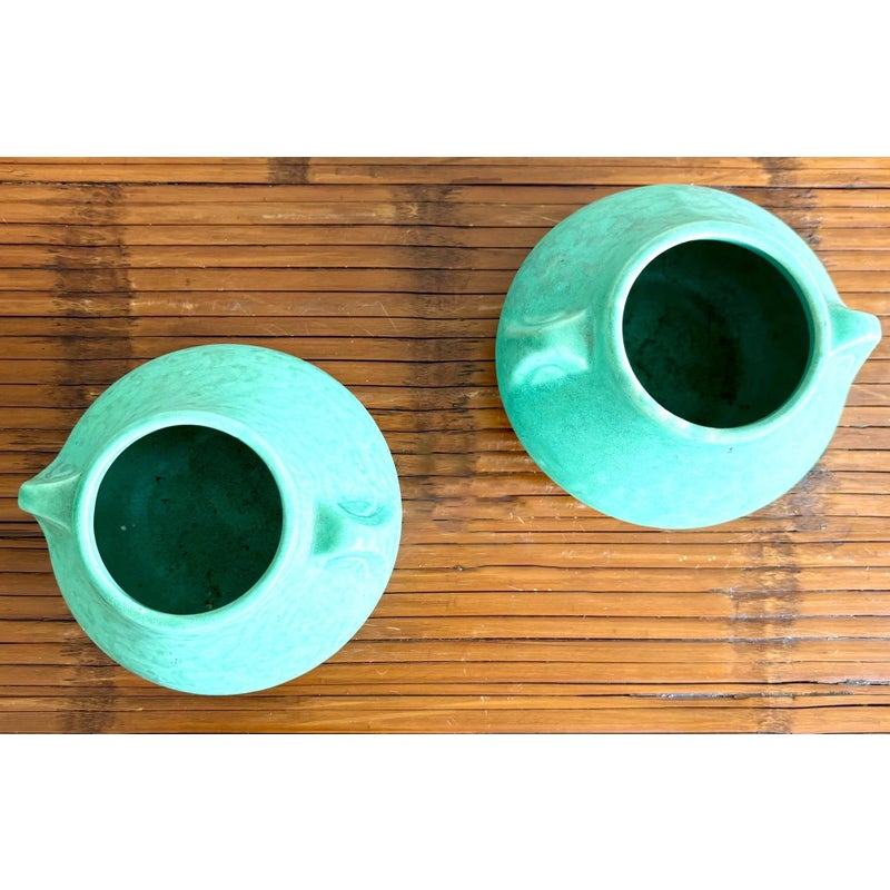 Vintage Boho Vibrant Vase - Set of 2 - Top view