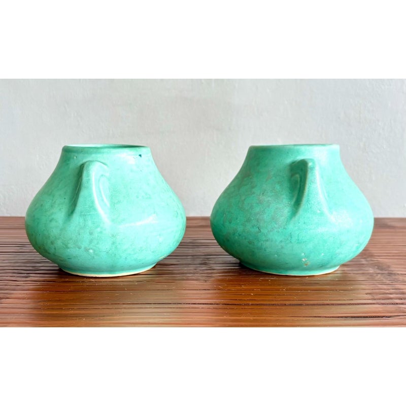 Vintage Boho Vibrant Vase - Set of 2 - Back view
