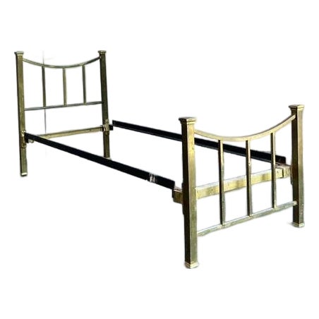 Vintage Boho Brass Daybed