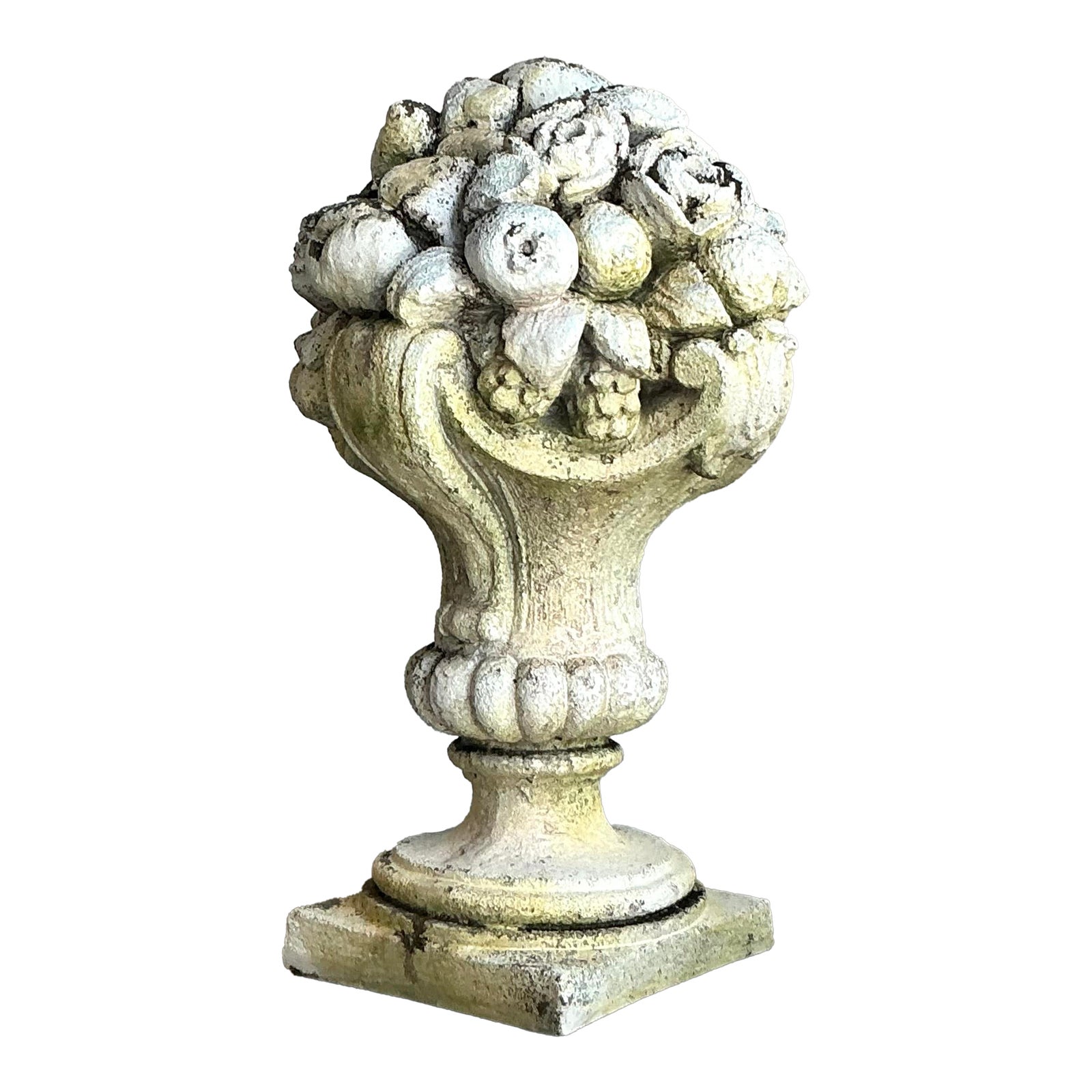 Vintage Regency Patinated Resin Garden Ornament