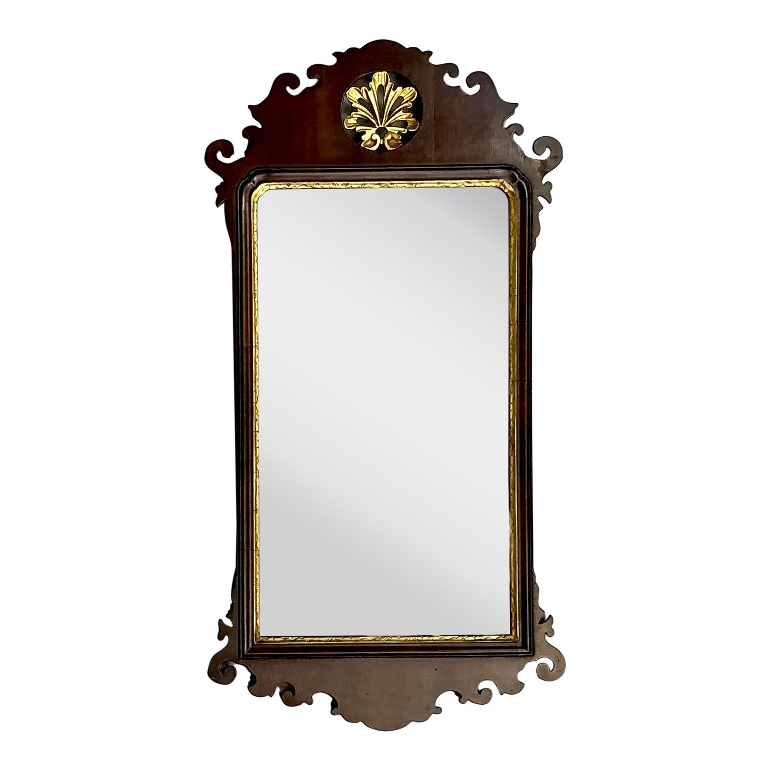 Vintage Regency Chippendale Mirror