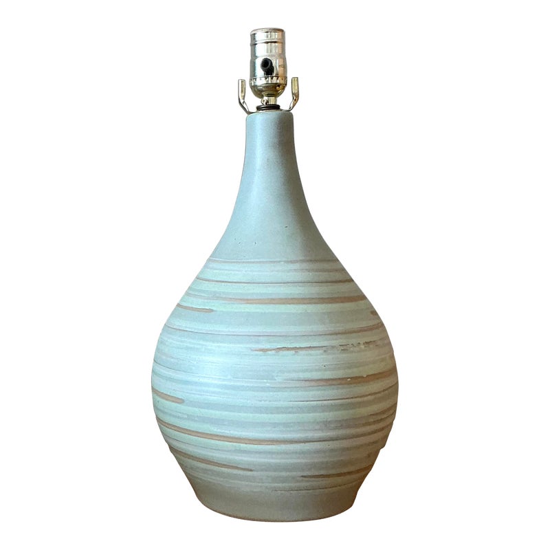 Vintage Mid 20th Century Martz Ceramic Lamp