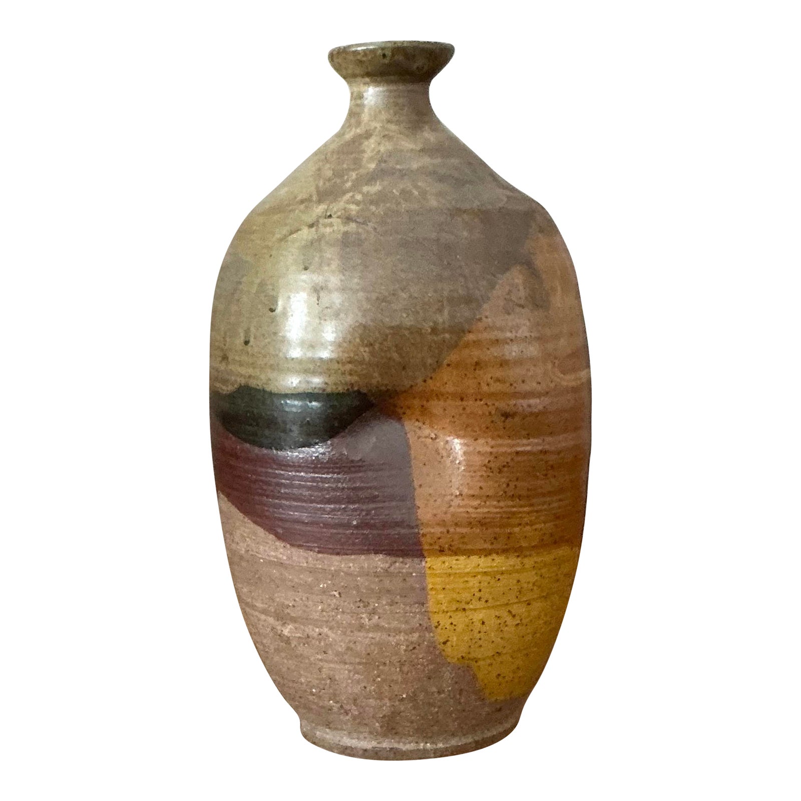 Vintage Boho Original Studio Pottery Vase