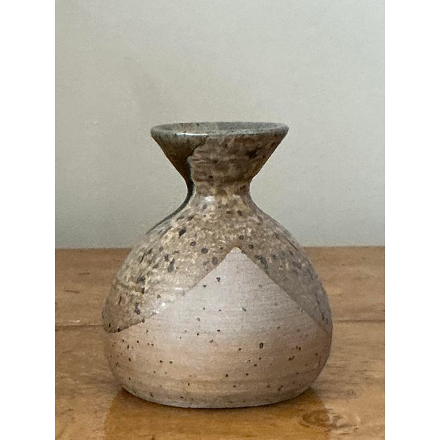 Vintage Boho Original Studio Pottery Vase - Detail view