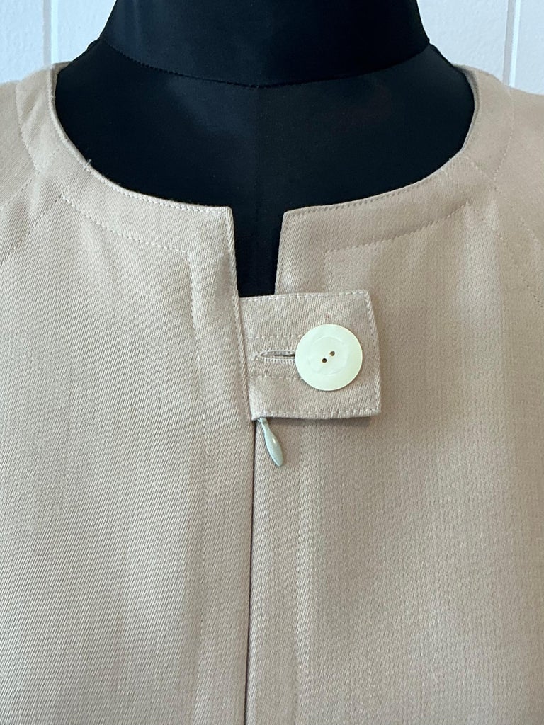 Vintage Boho Courrege Short Sleeve Dress - Top view