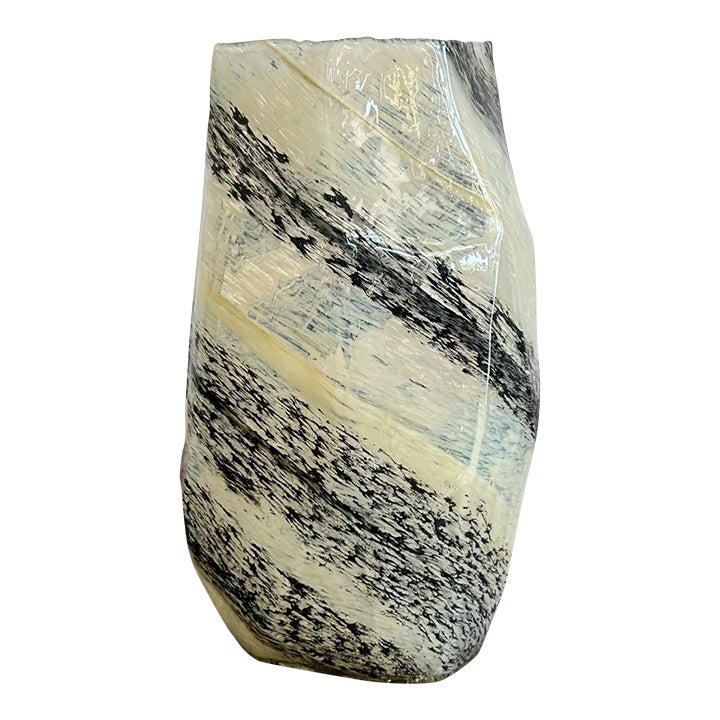 Vintage Boho Asymmetrical Glass Vase