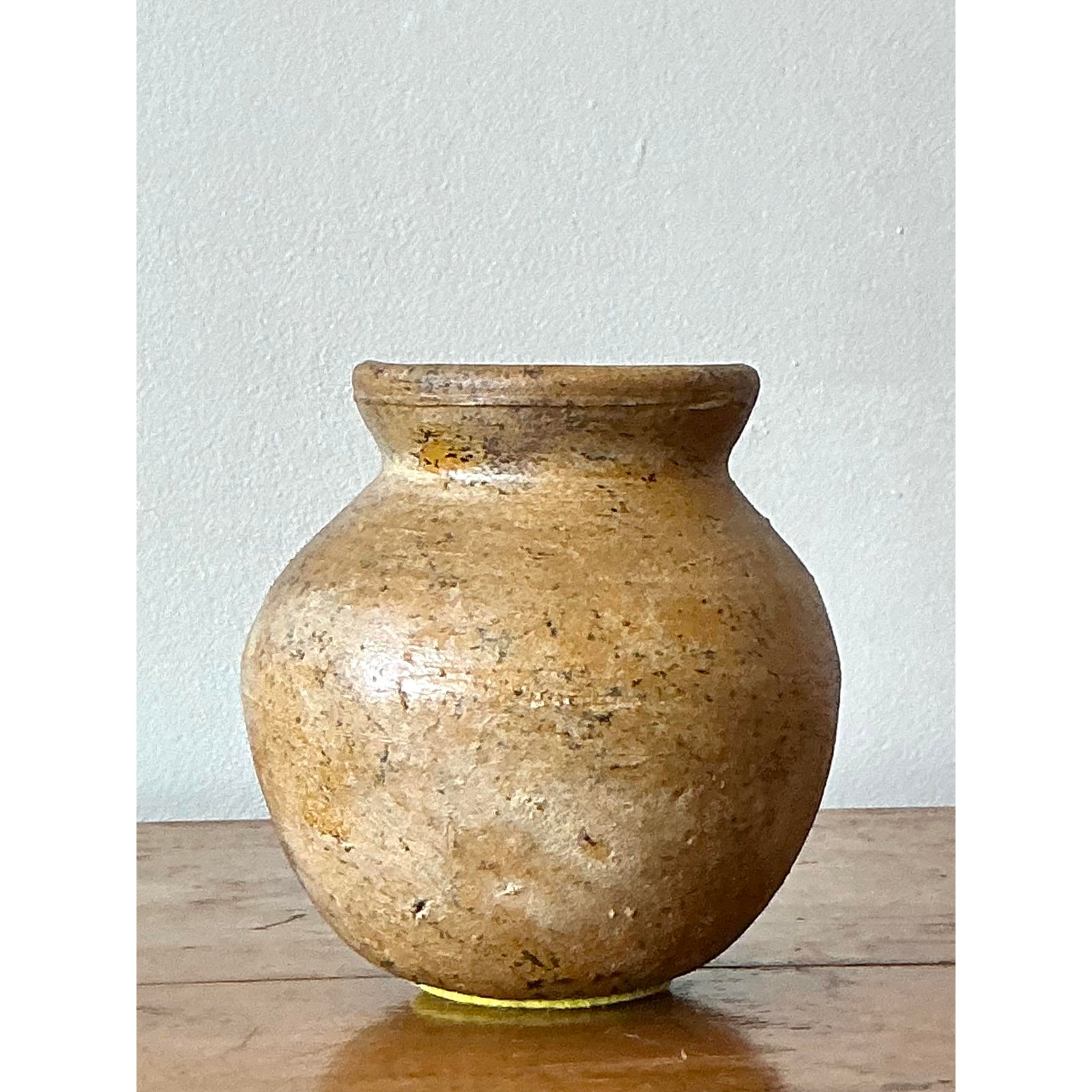 Vintage Boho Original Studio Pottery Vase - Detail view