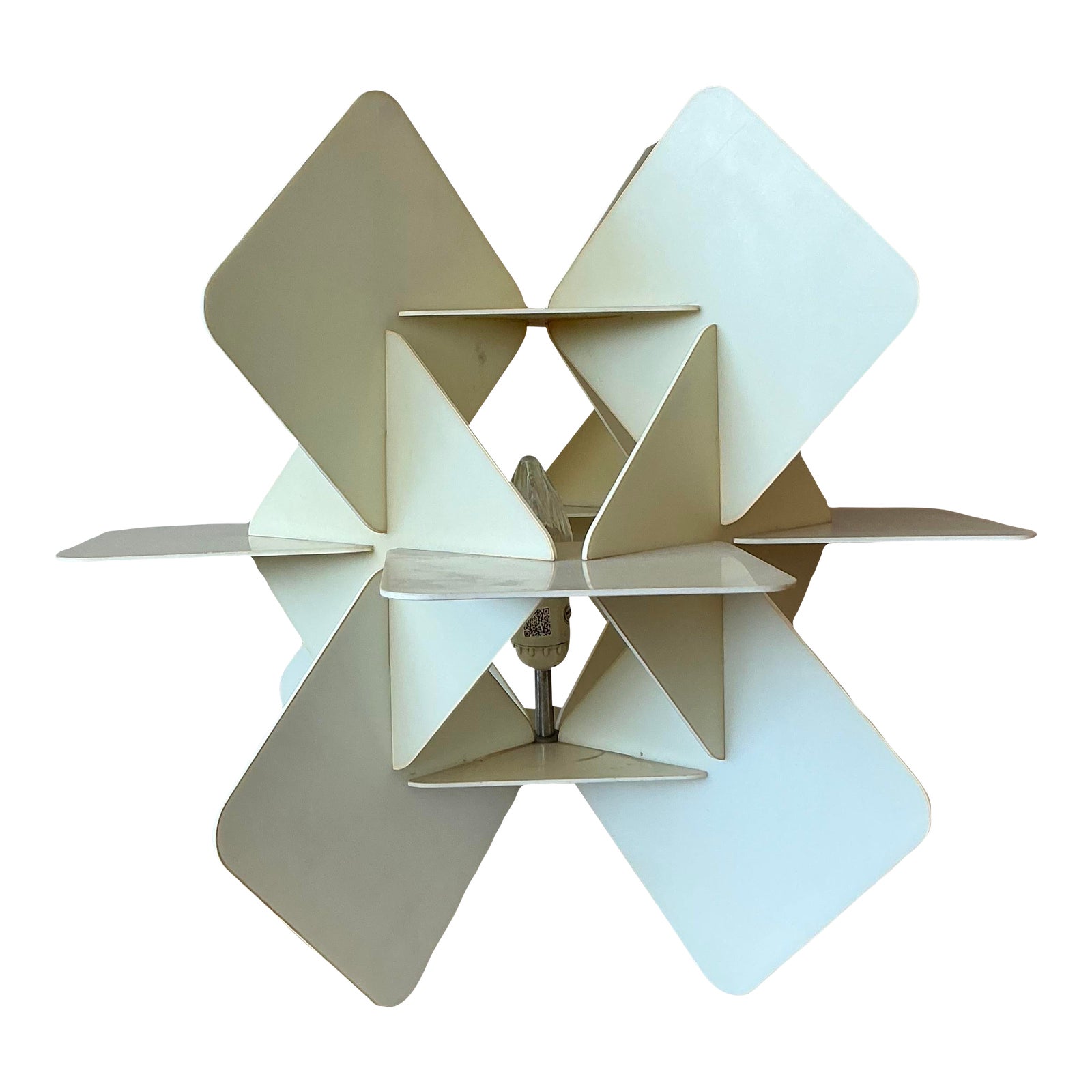 Vintage Boho Origami Resin Table Lamp