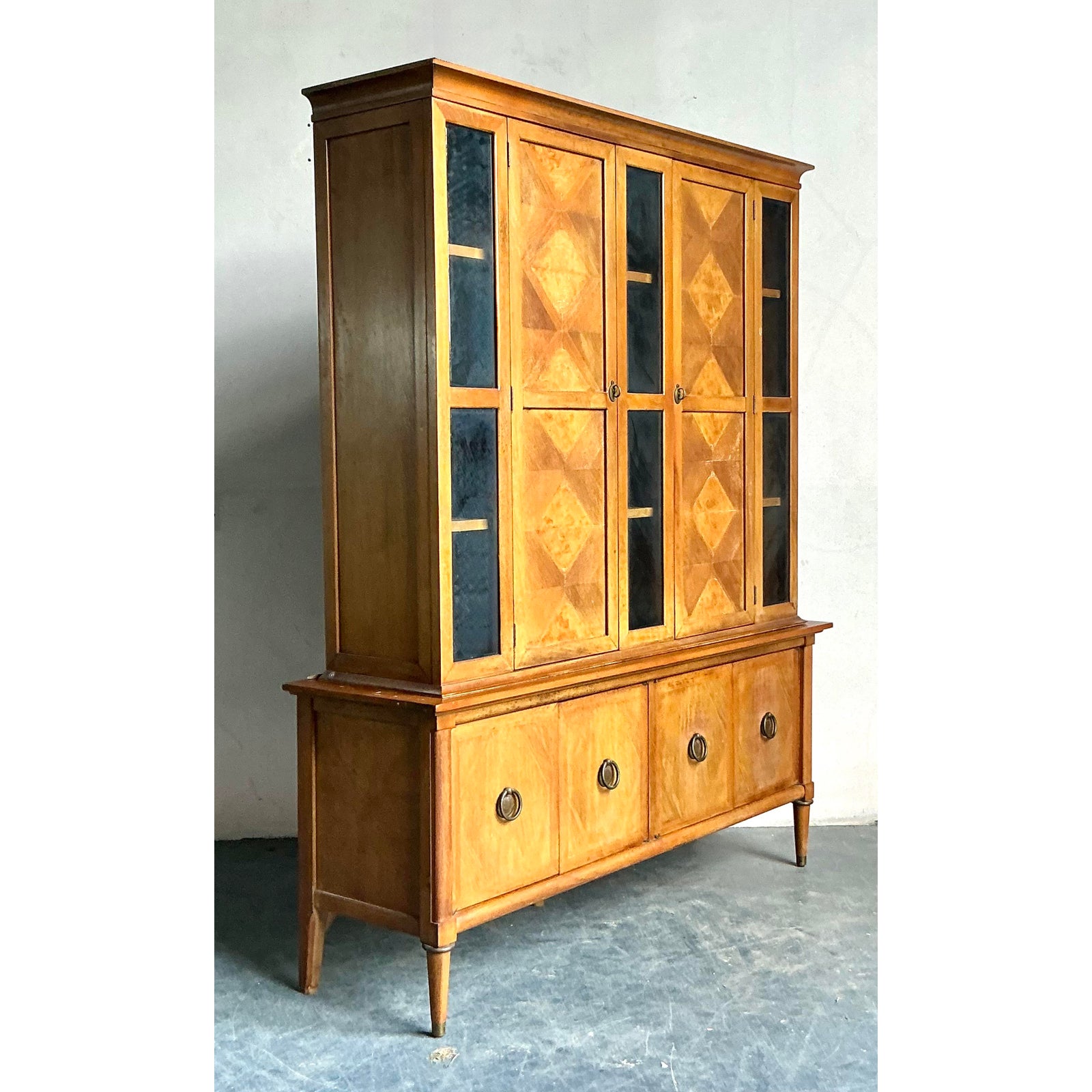 Vintage China Cabinet After American of Martinsville - Top view