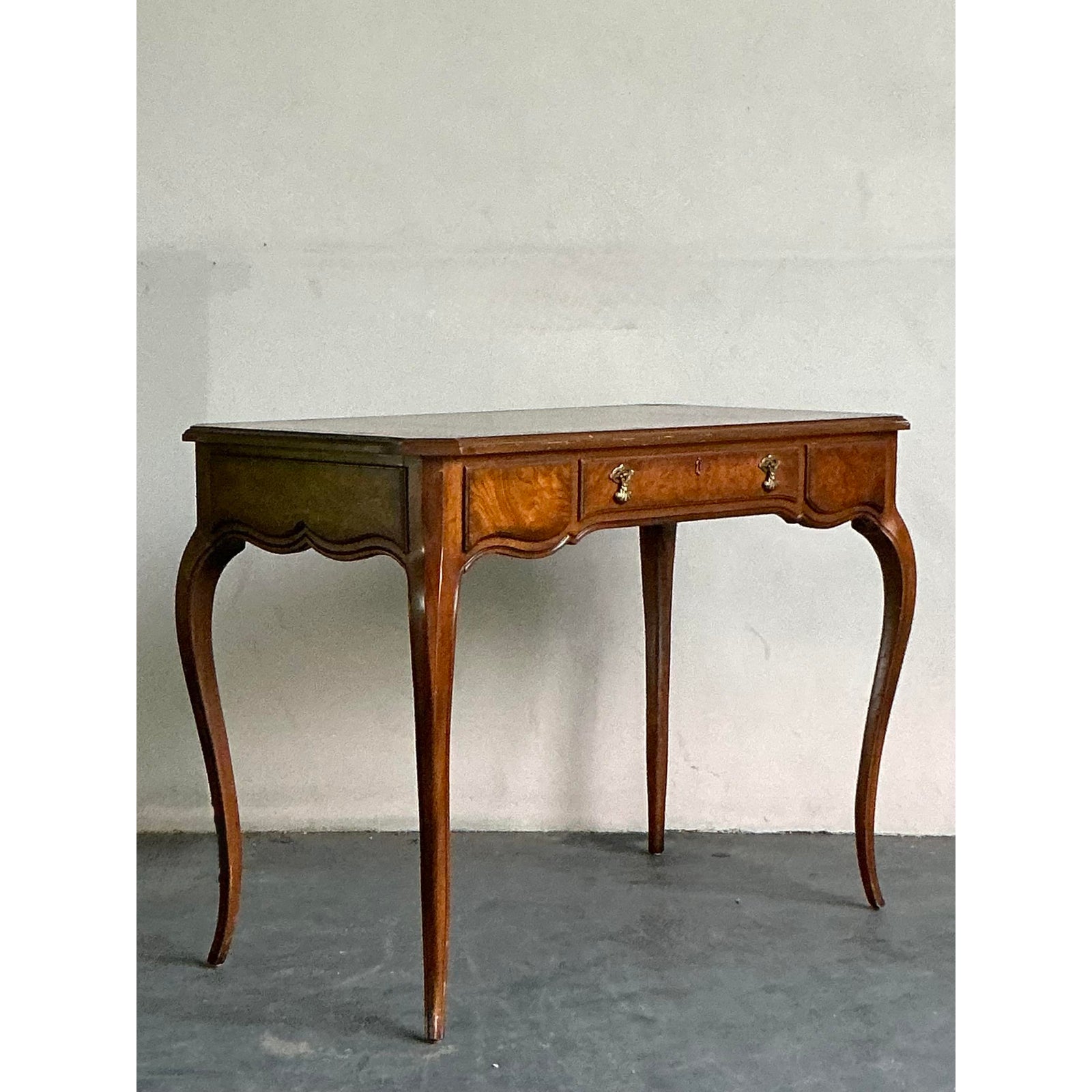 Vintage Regency Drexel Writing Desk - Back view