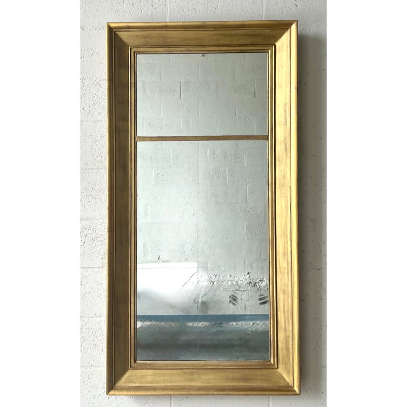 Vintage Regency Classic Gilt Pier Mirror - Back view