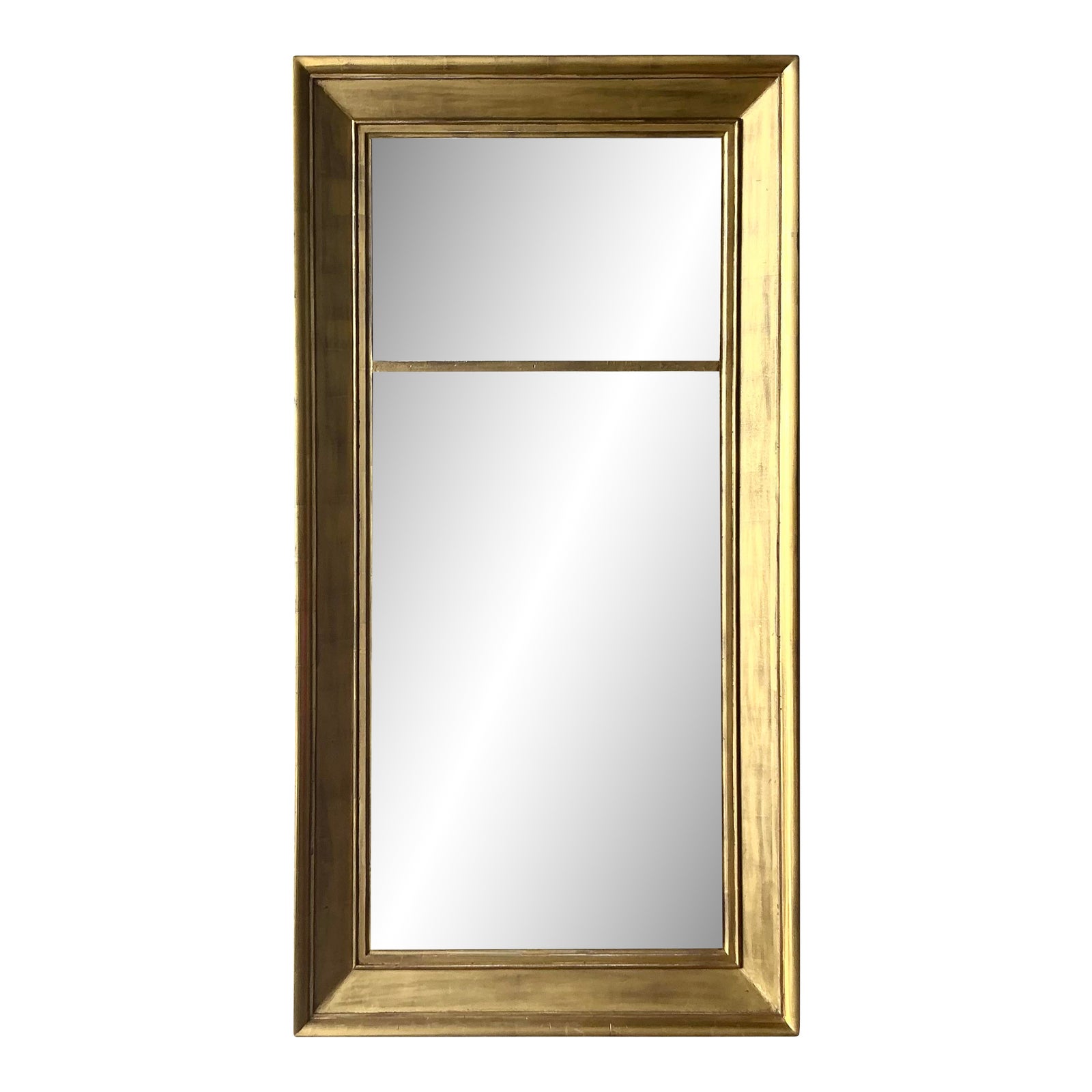 Vintage Regency Classic Gilt Pier Mirror