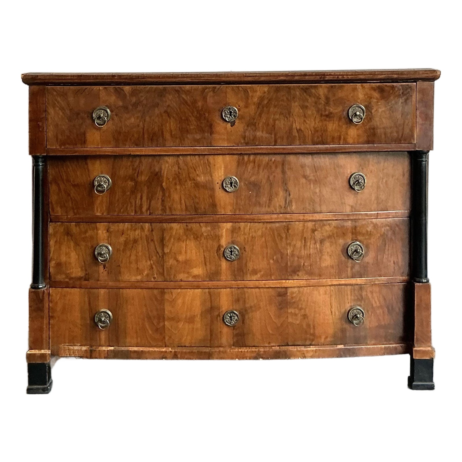 Vintage French Empire Marquetry Secretaire