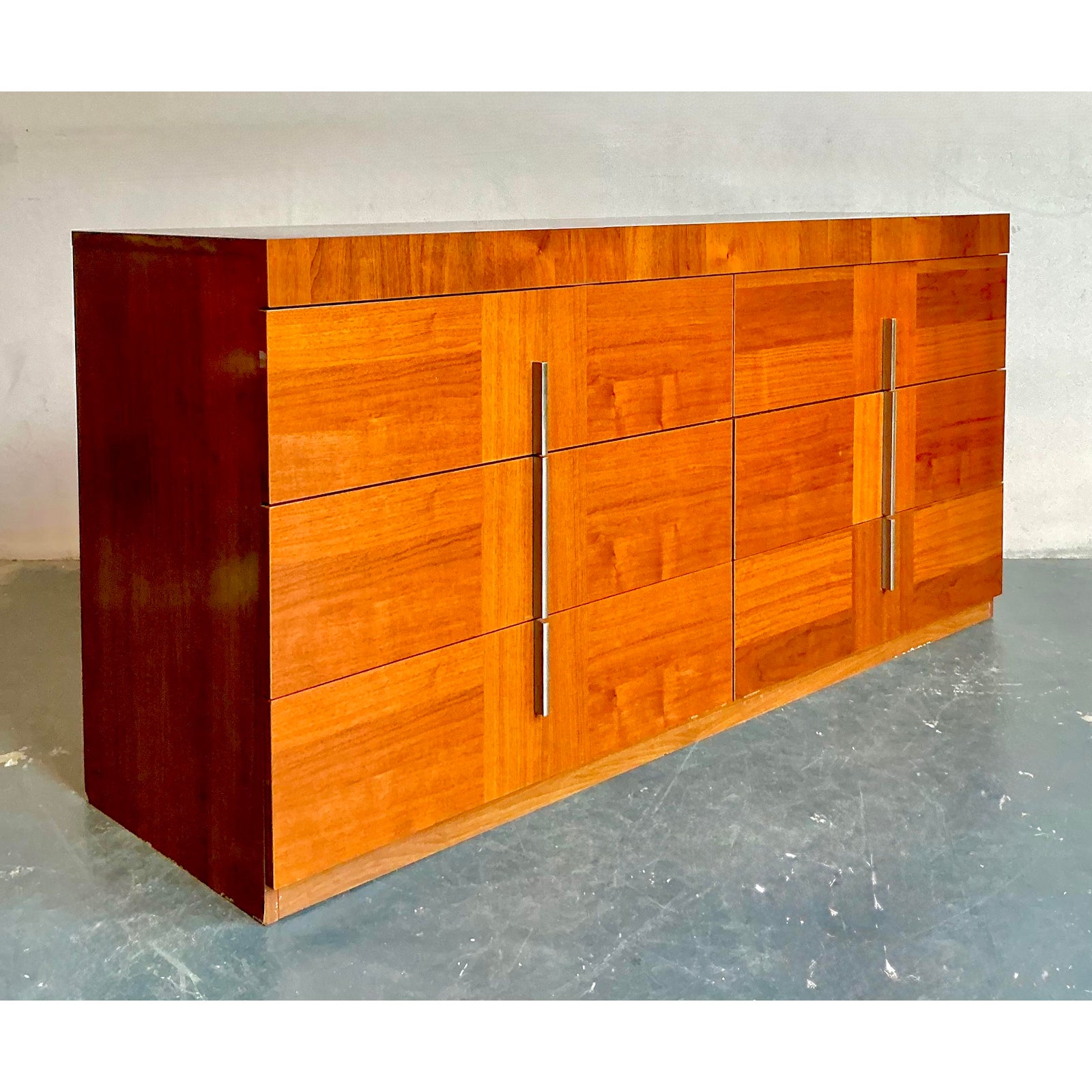 Vintage Italian Alf Burl Dresser - Side view