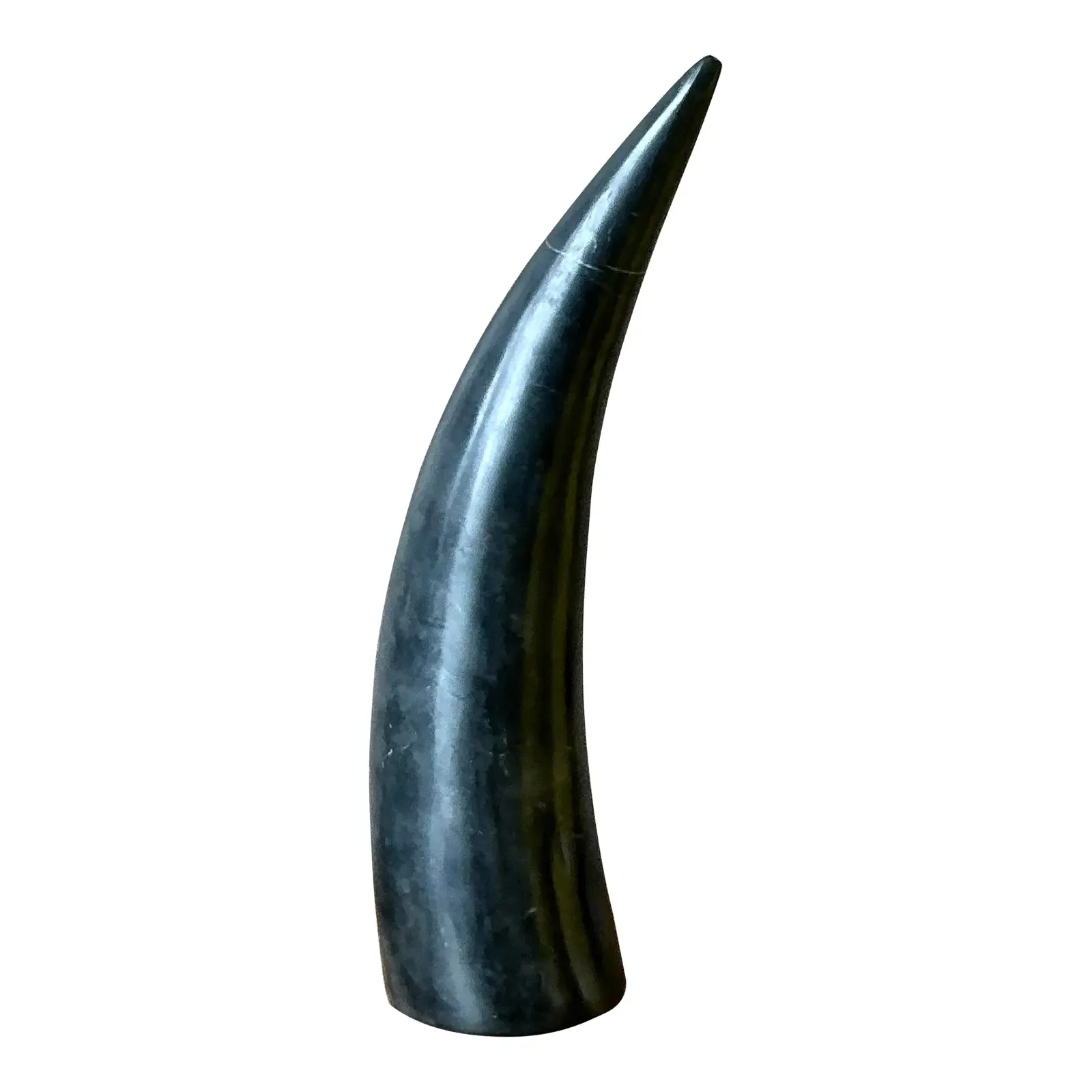Vintage Boho Polished Stone Tusk