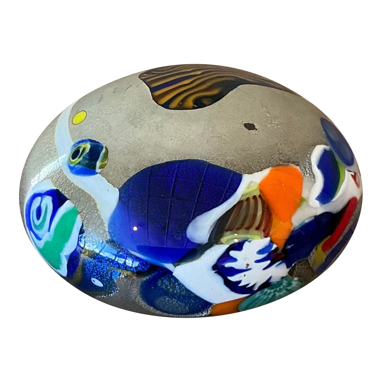 Vintage Italian Murano Glass Paperweight