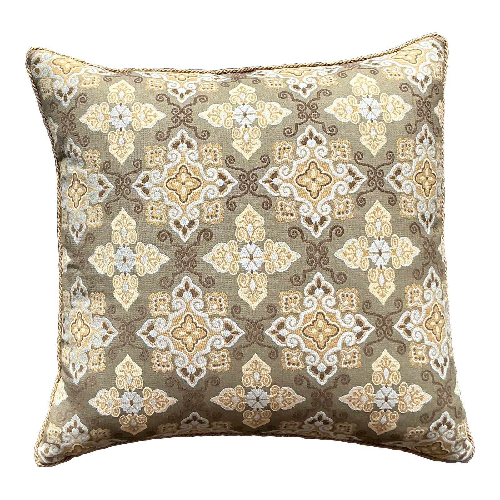 Vintage Boho Jacquard Throw Pillow