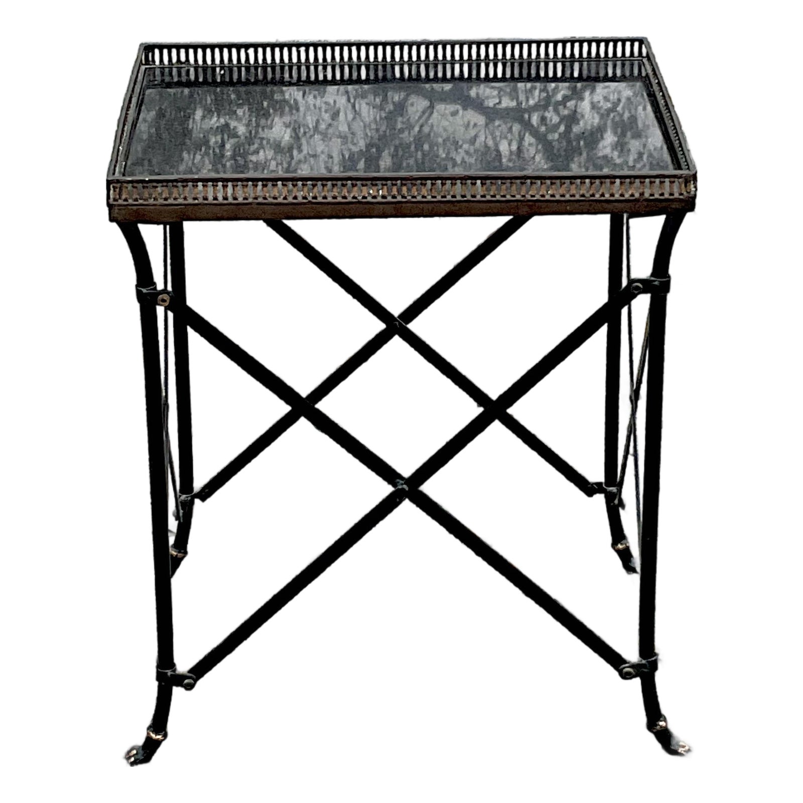 Vintage Regency Gallery Table