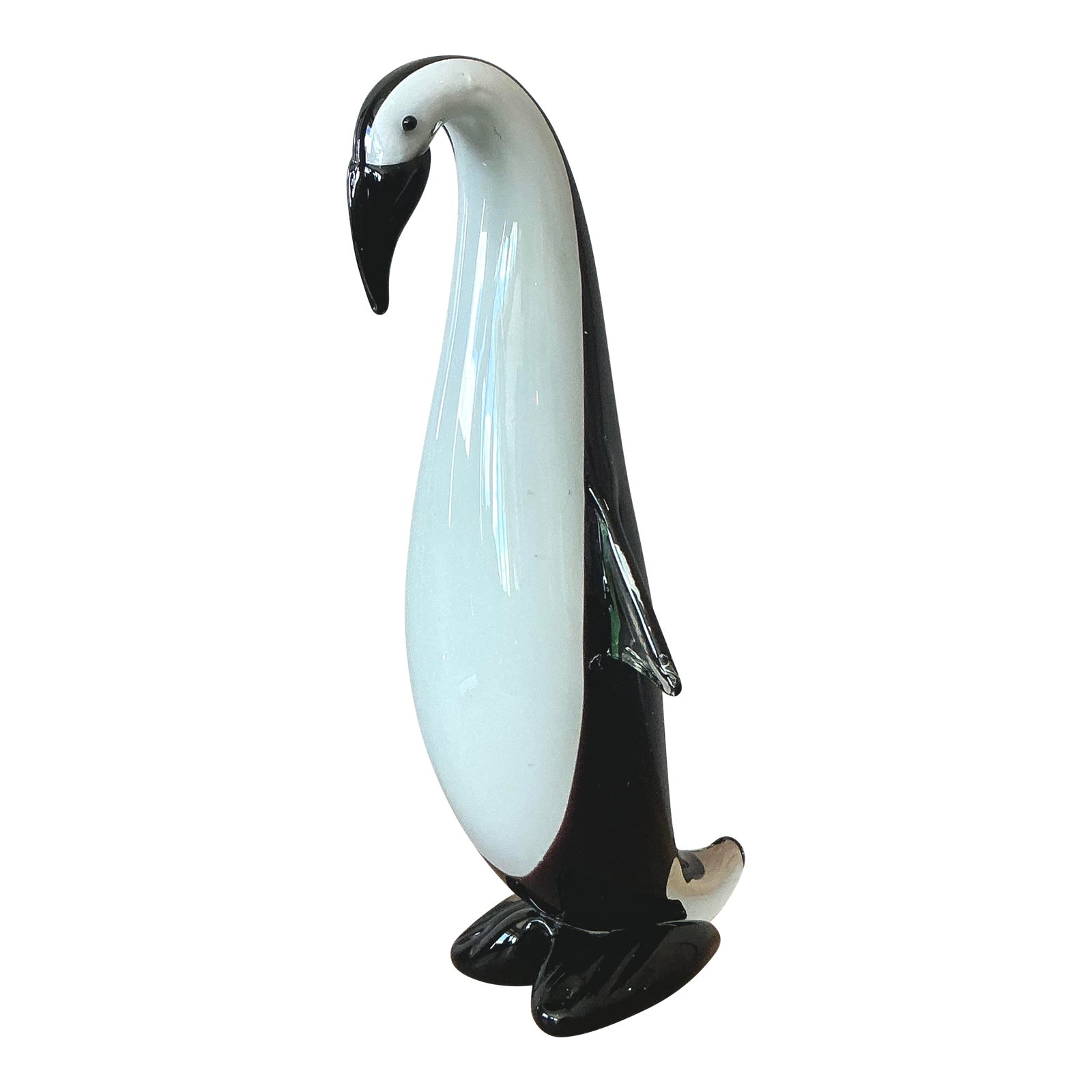 Vintage Italian Art Glass Penguin