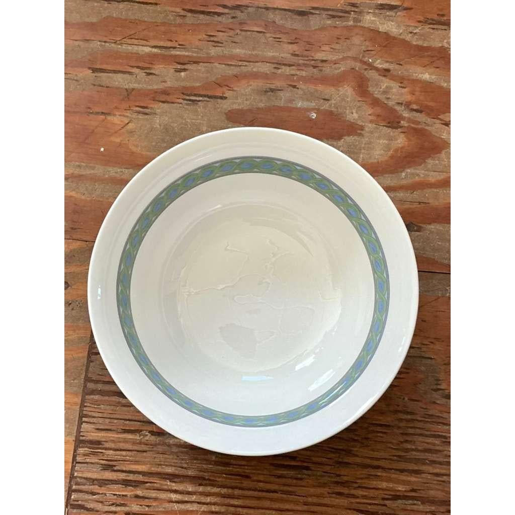 Vintage Boho Christofle "Torsada" Salad Bowls - A Pair - Side view