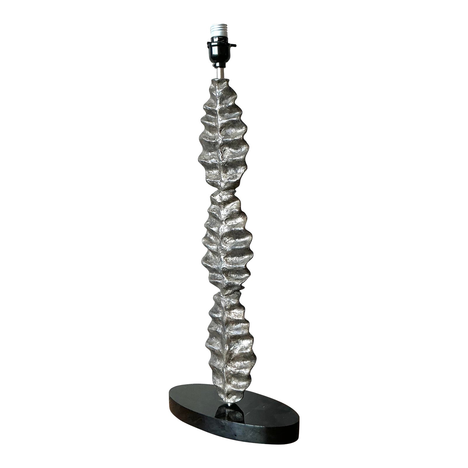 Vintage Boho Cast Leaves Lamp