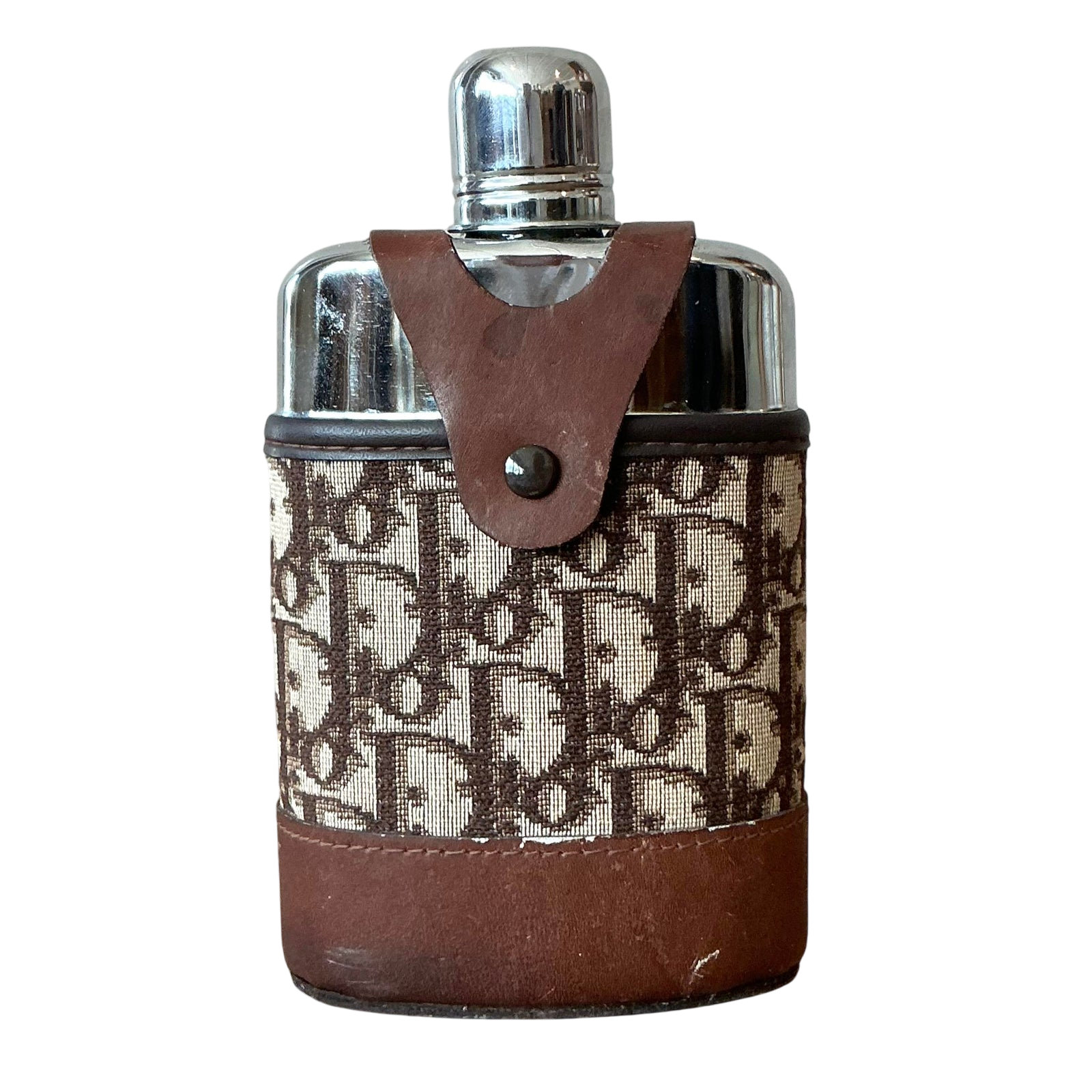 Vintage Boho 1970s Dior Hip Flask