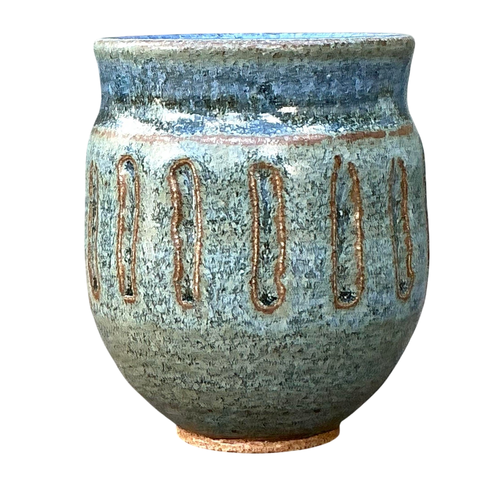 Vintage Boho Original Studio Pottery Small Vase