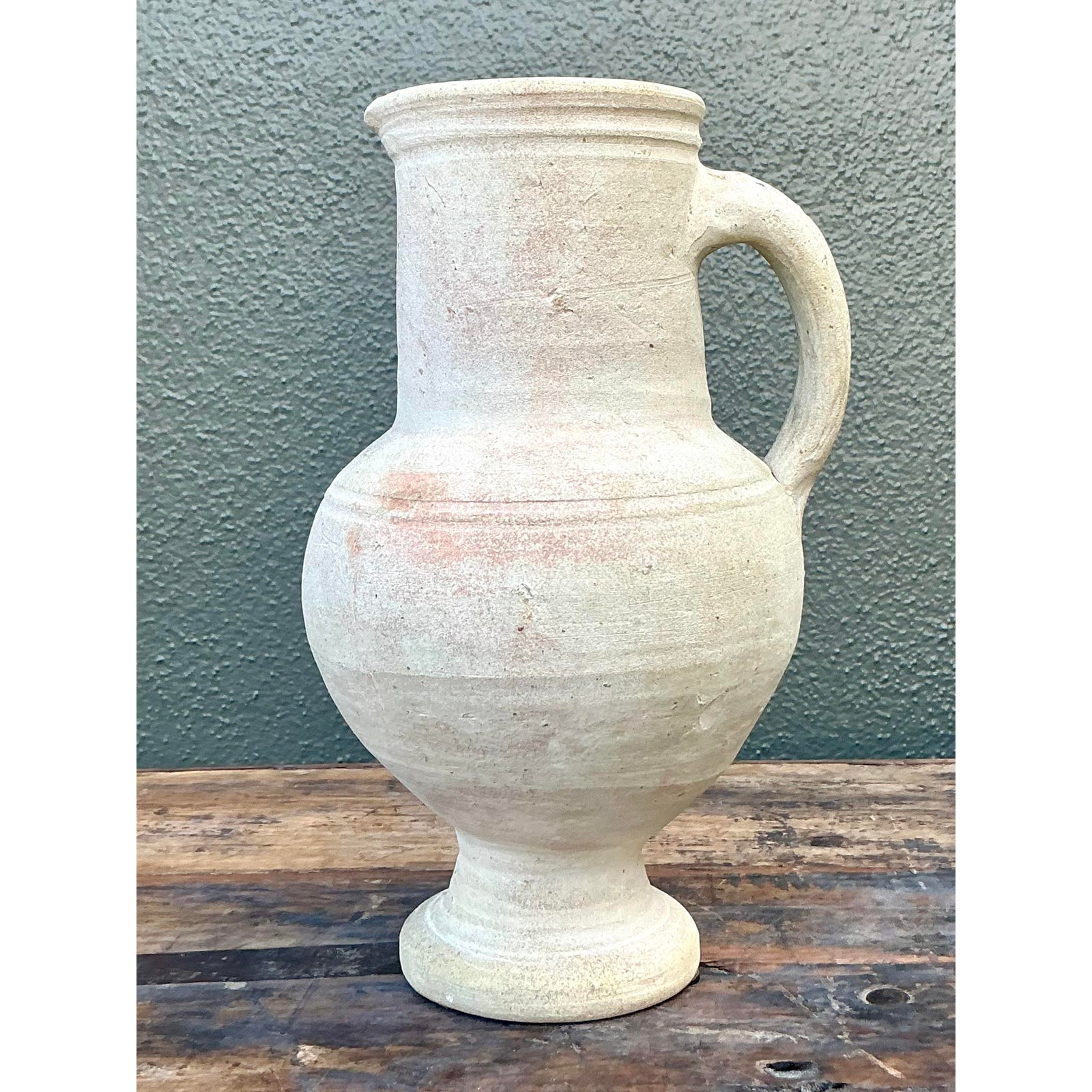 Vintage Boho Original Studio Pottery Bowl - Back view