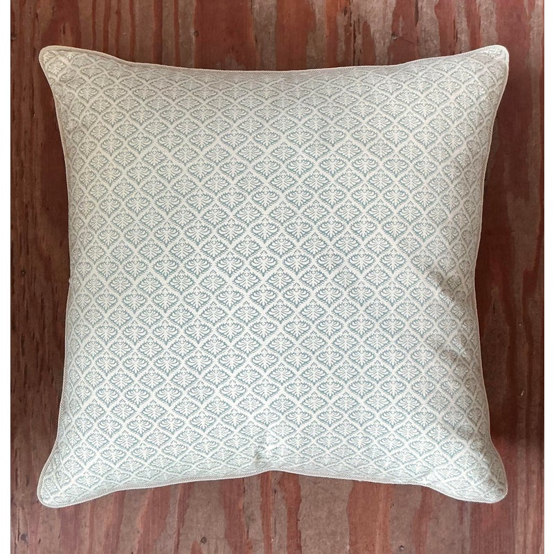 Vintage Regency Jacquard Dawn Throw Pillow - Detail view