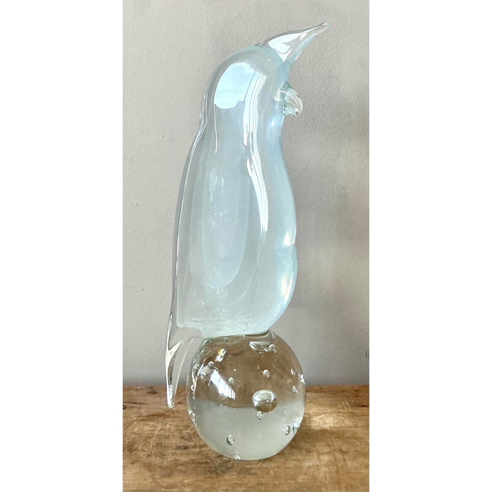 Vintage Boho Italian Murano Cockatoo - Back view