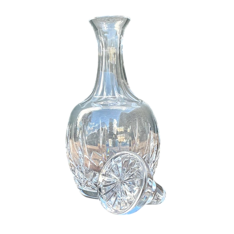 Vintage Regency Cut Glass Decanter