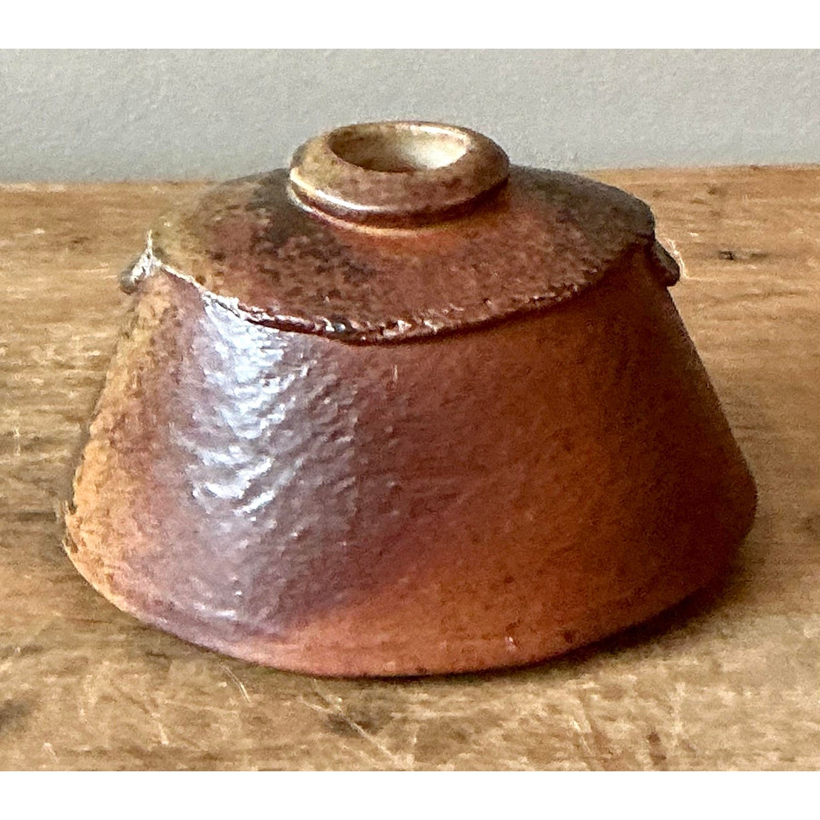Vintage Boho Original Studio Pottery Vase - Detail view