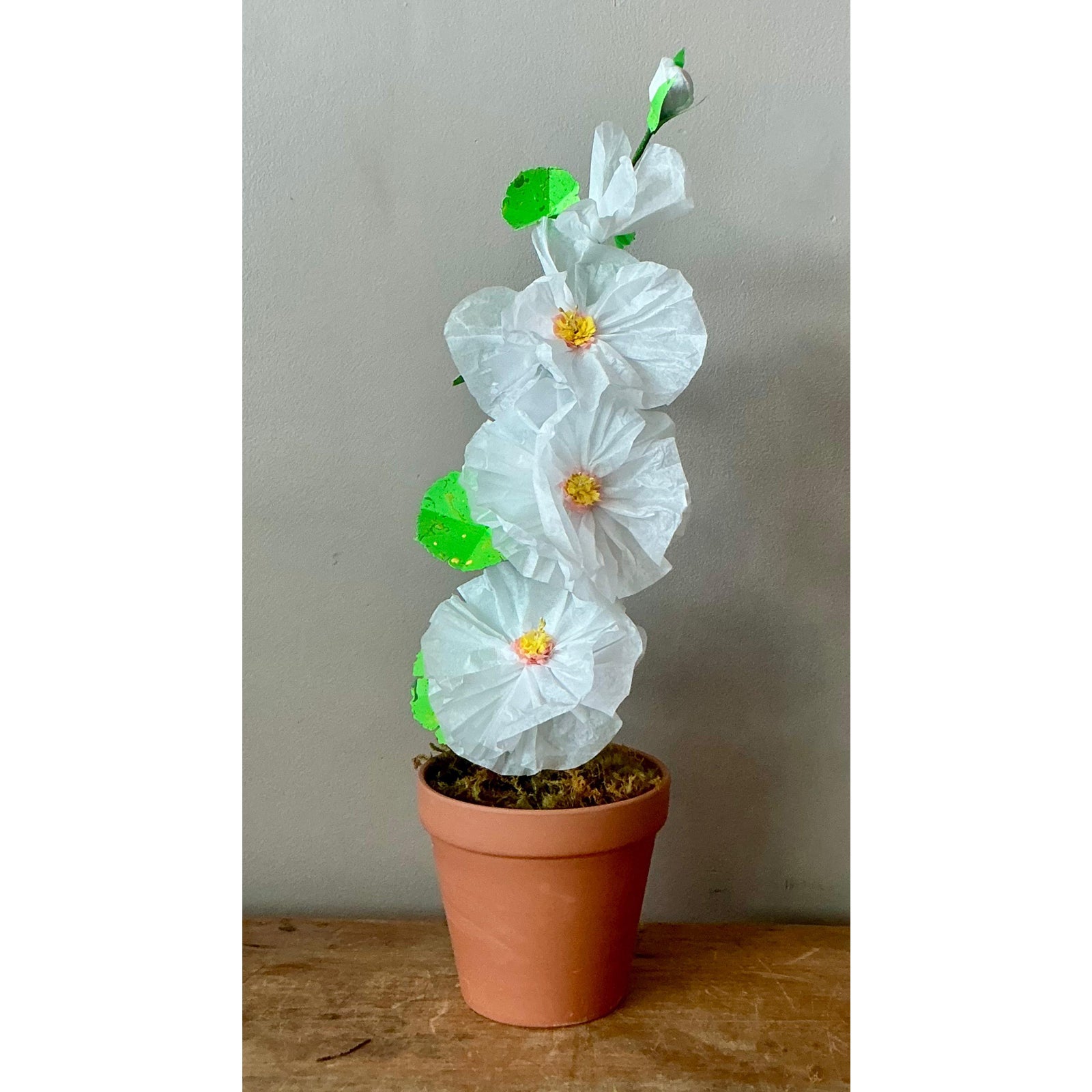 Contemporary Hand Rolled Paper Flowers - Top view