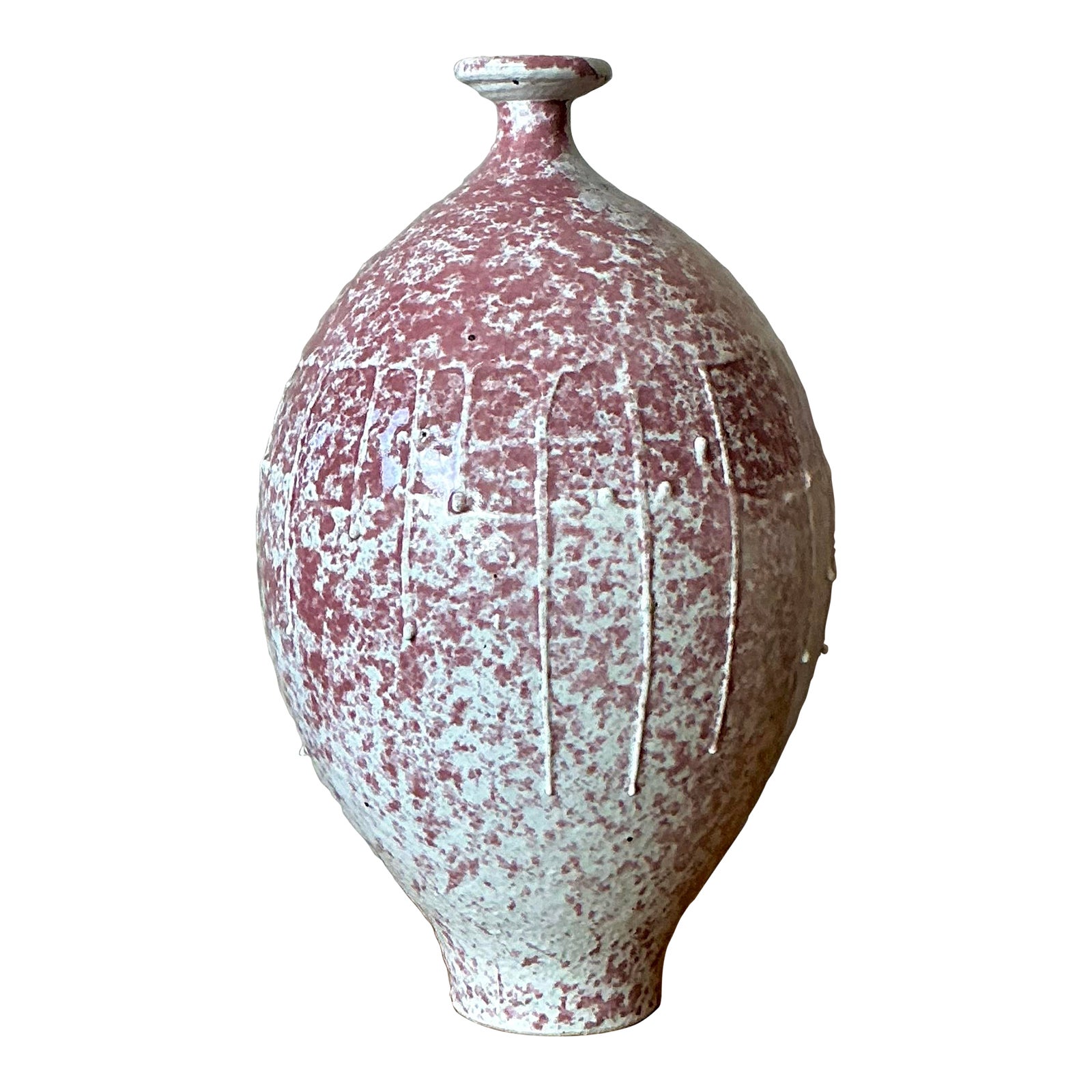 Vintage Boho Studio Pottery Vase