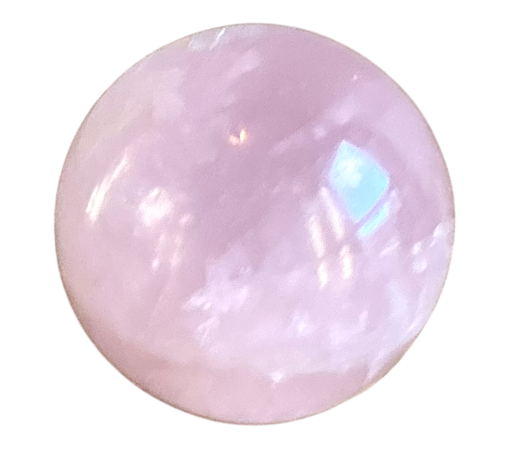 Vintage Boho Rose Quartz Sphere